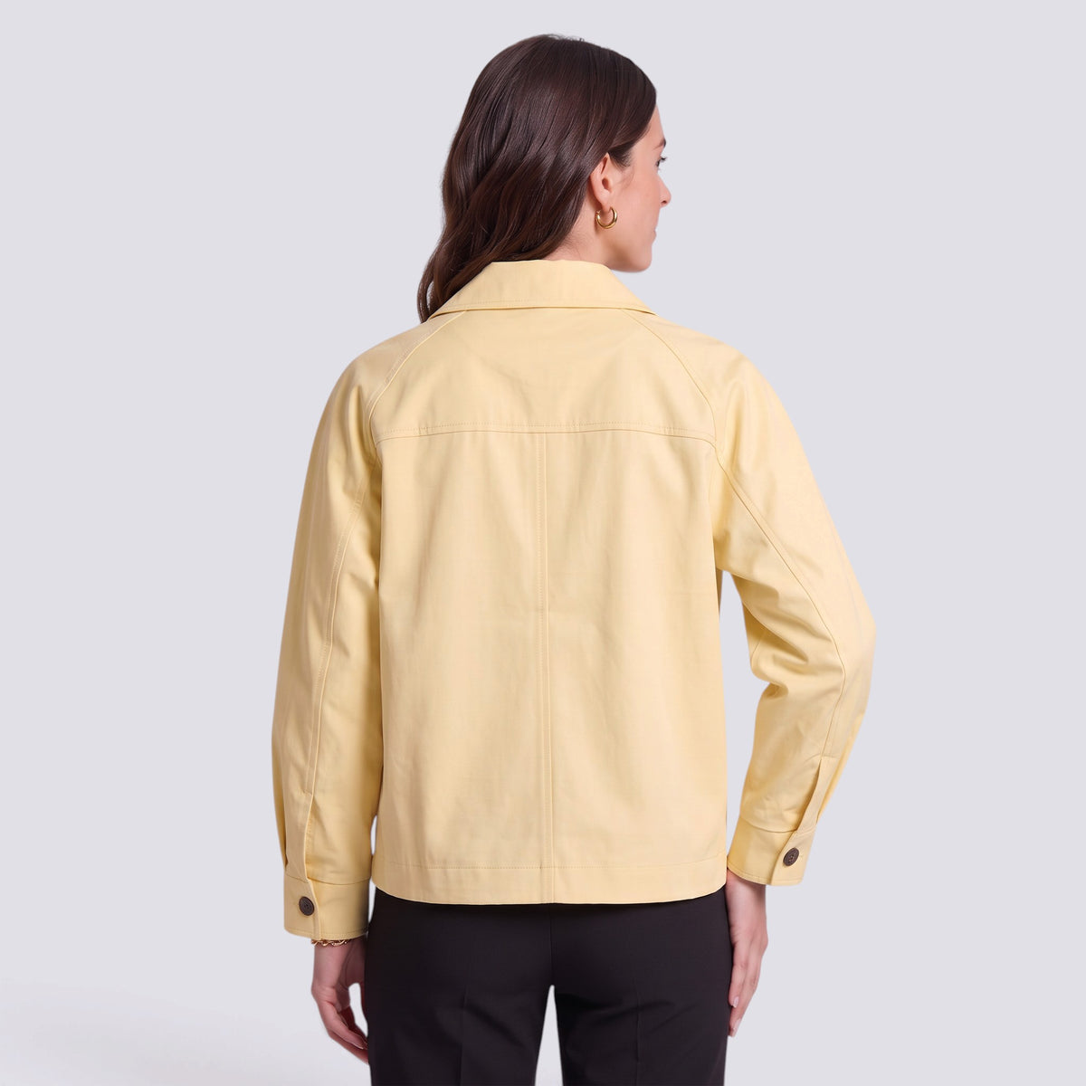 Gabardina Mujer Corte Holgado Midi