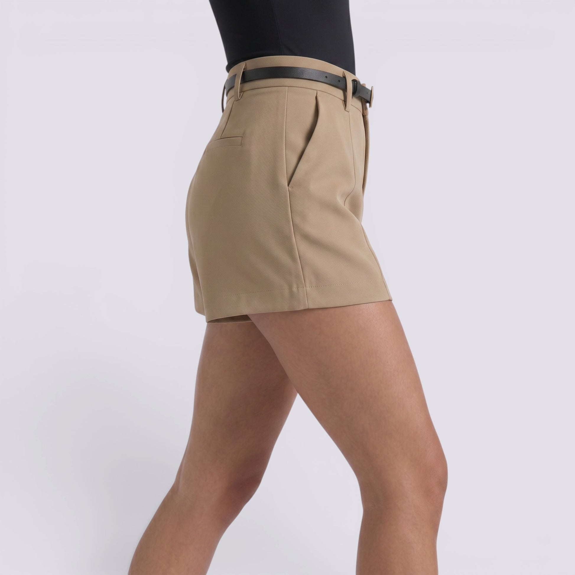 Pantalones Cortos Mujer Cintura Alta