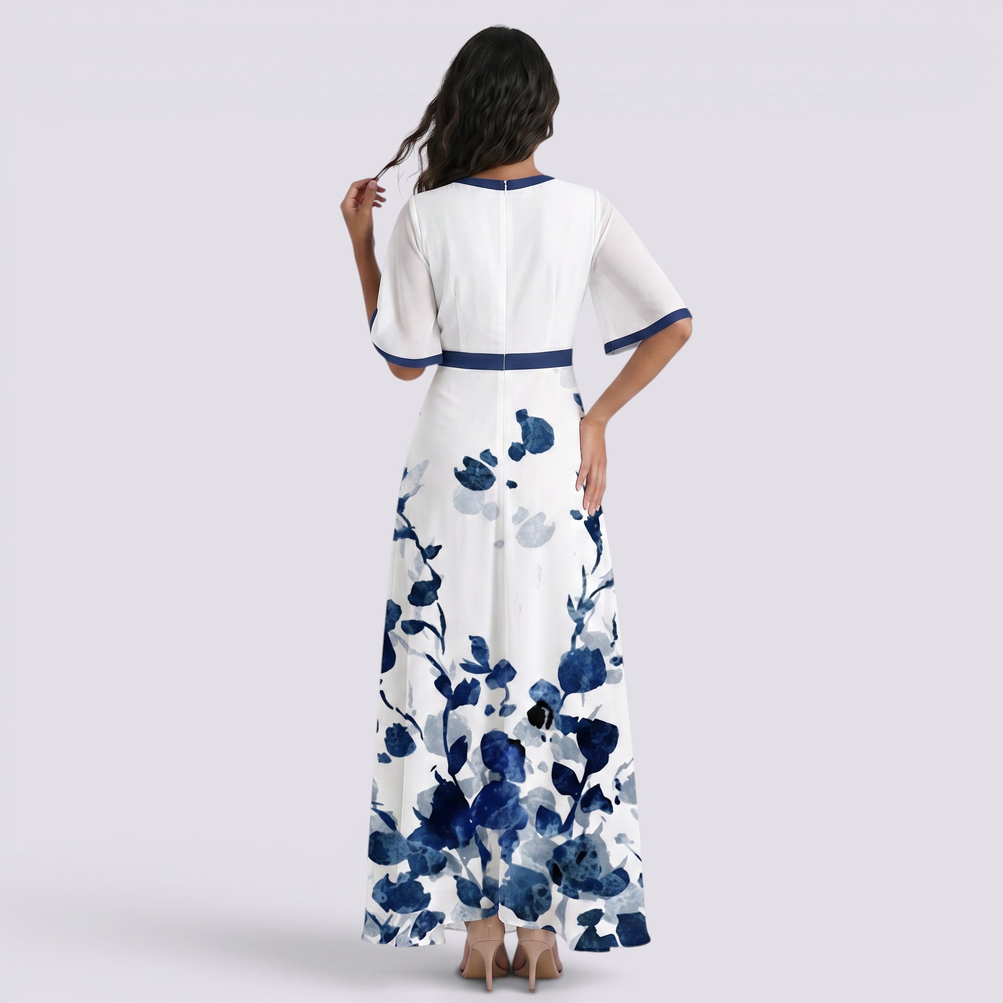 Vestido Largo Maxi Mujer Estampado Verano Boho