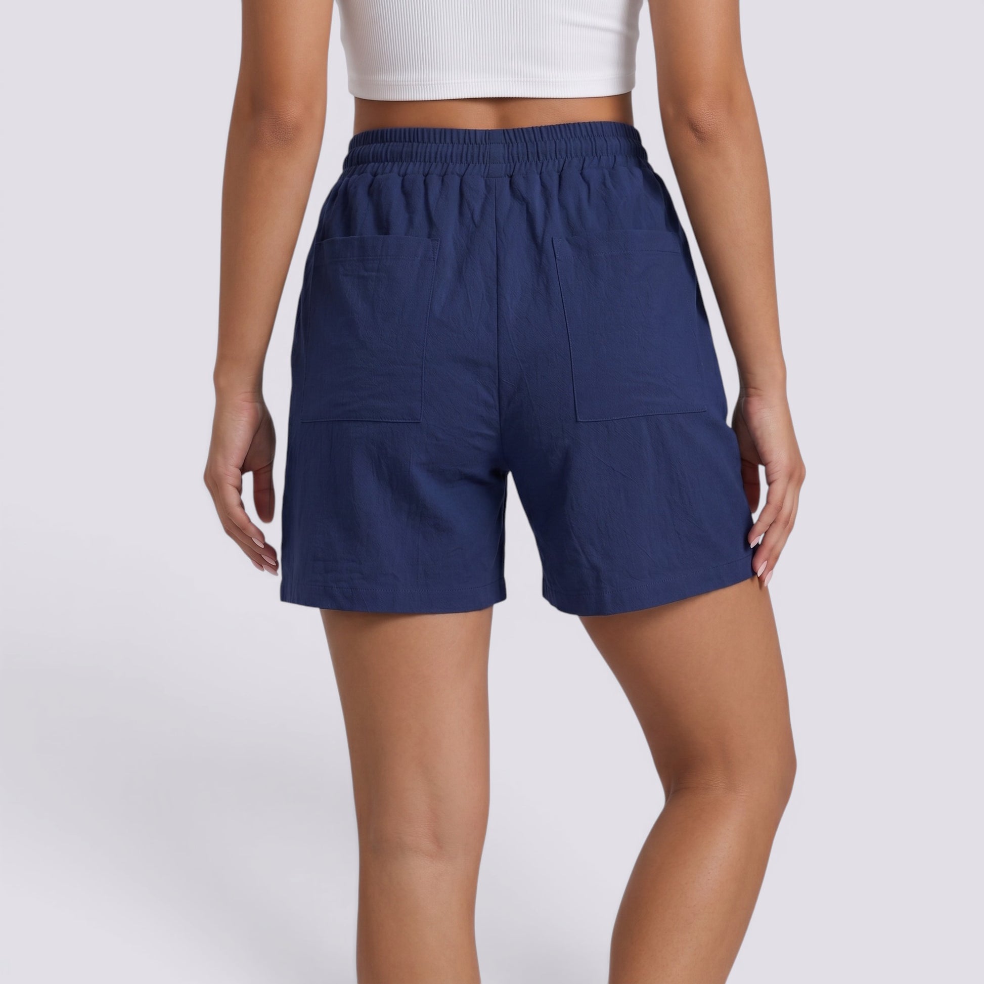 Pantalones Cortos Mujer Verano Lino