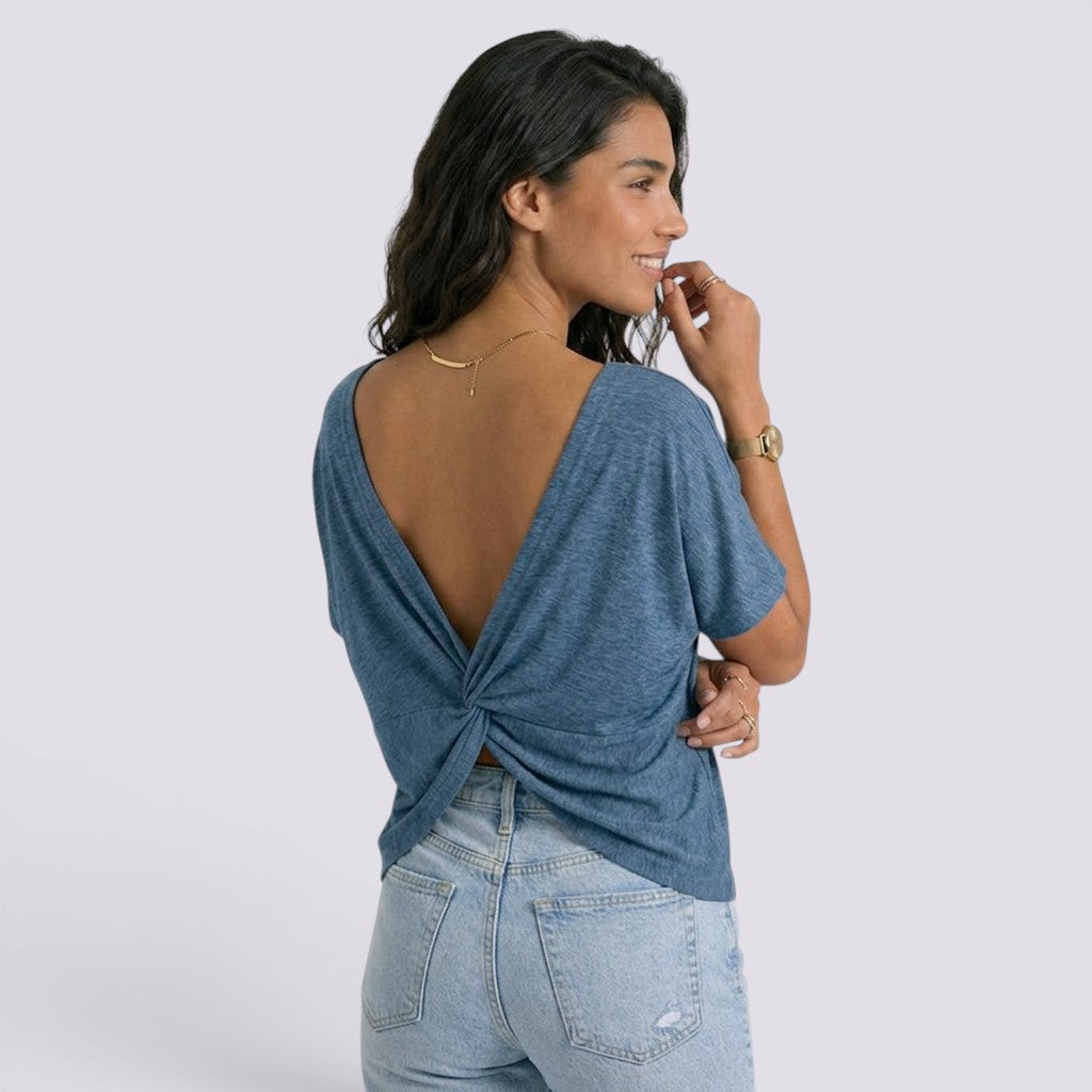 Camiseta Mujer Verano Elegante
