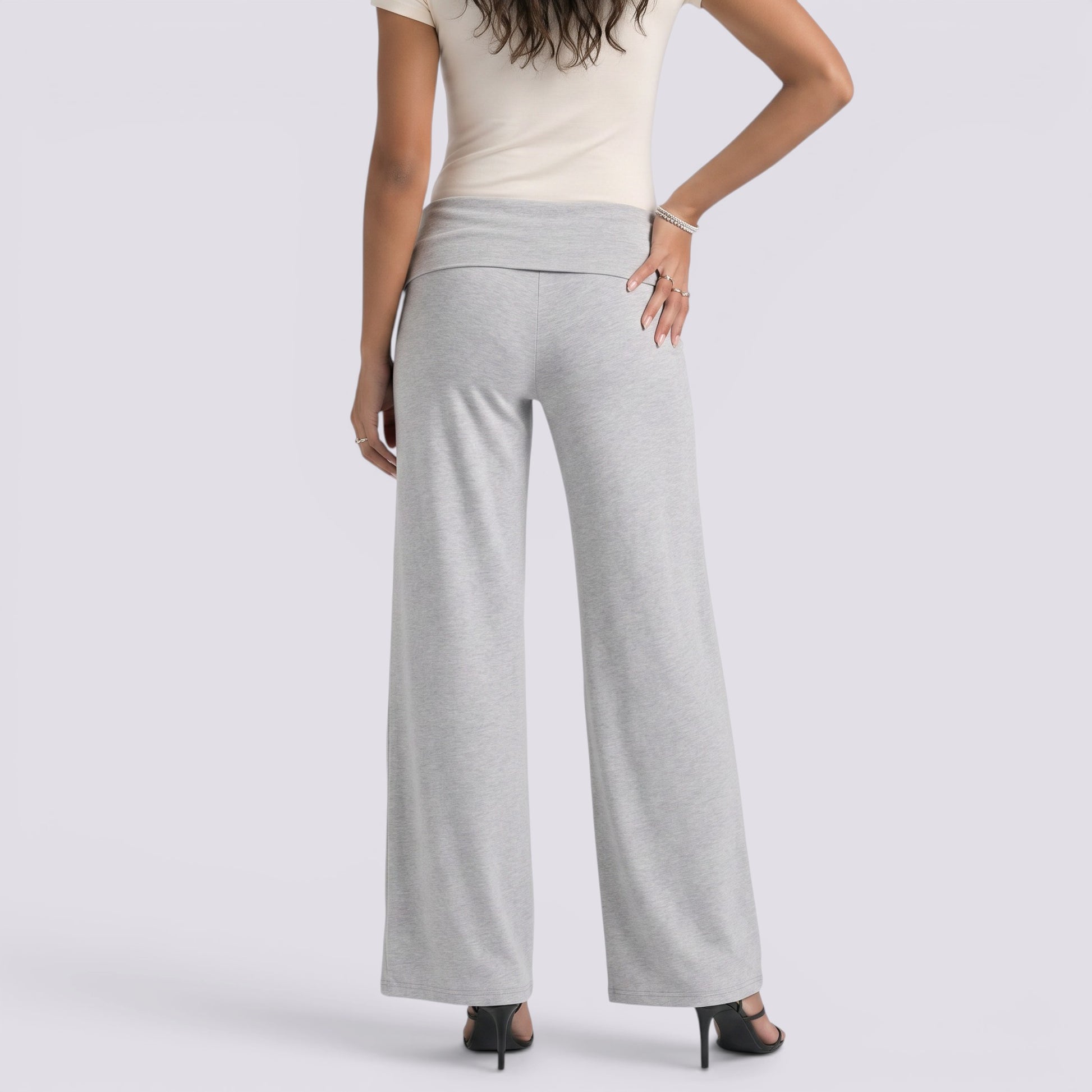 Pantalón Ancho Mujer Casual