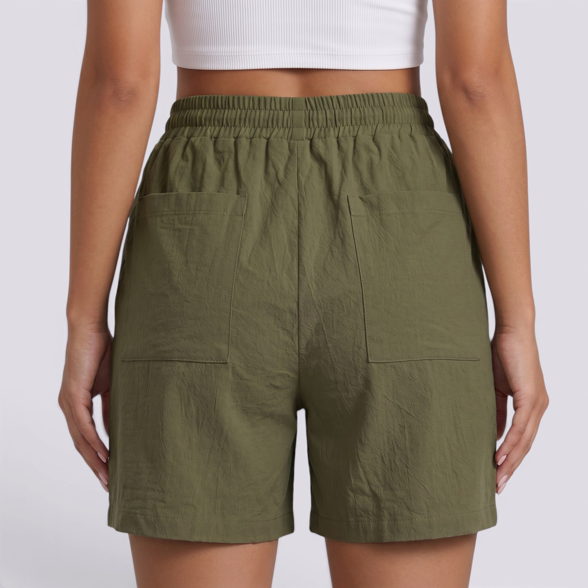 Pantalones Cortos Mujer Verano Lino