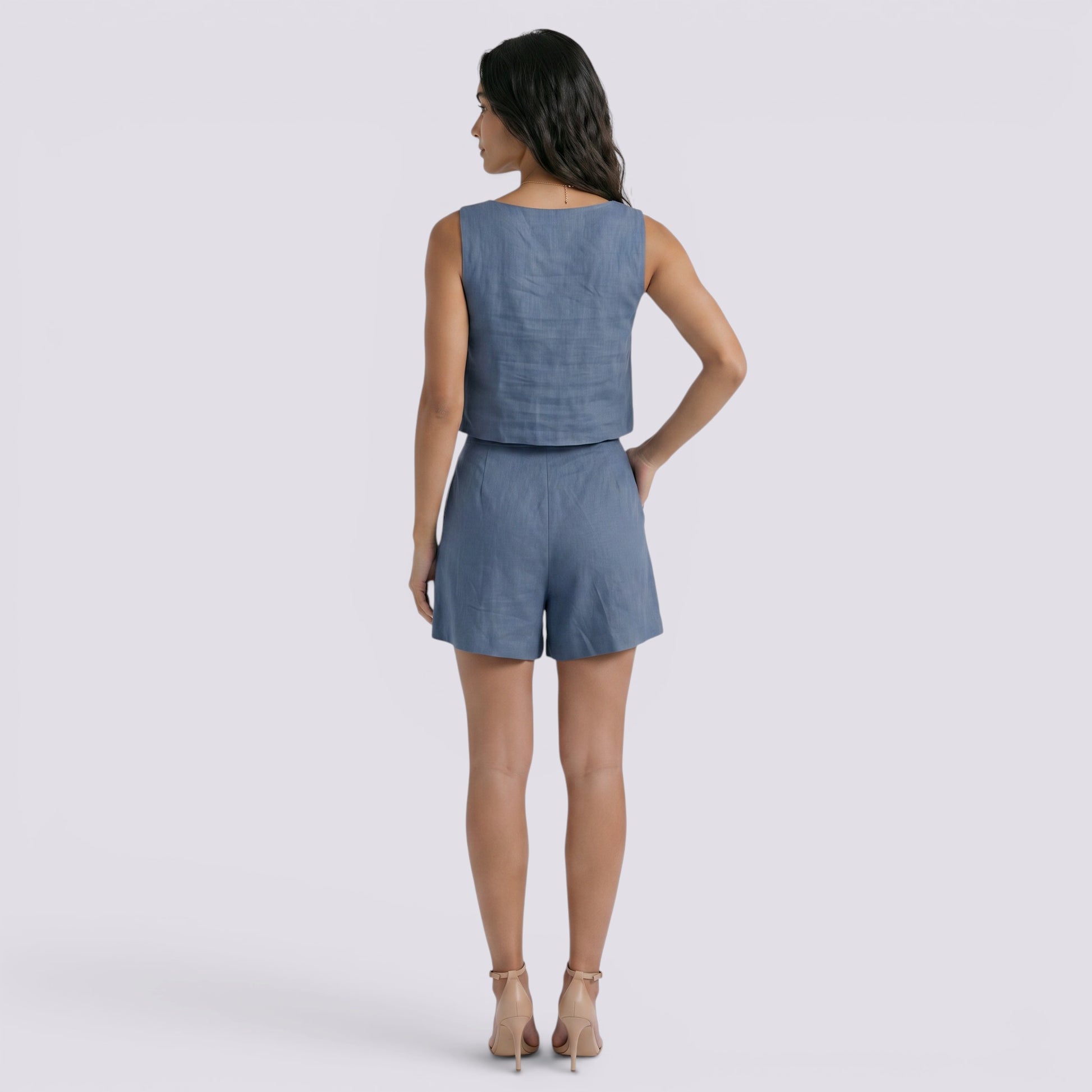 Conjunto Lino Mujer Verano Vacaciones