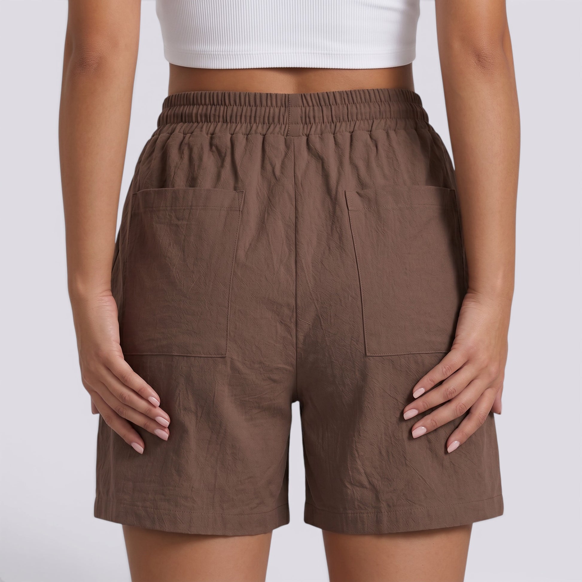 Pantalones Cortos Mujer Verano Lino