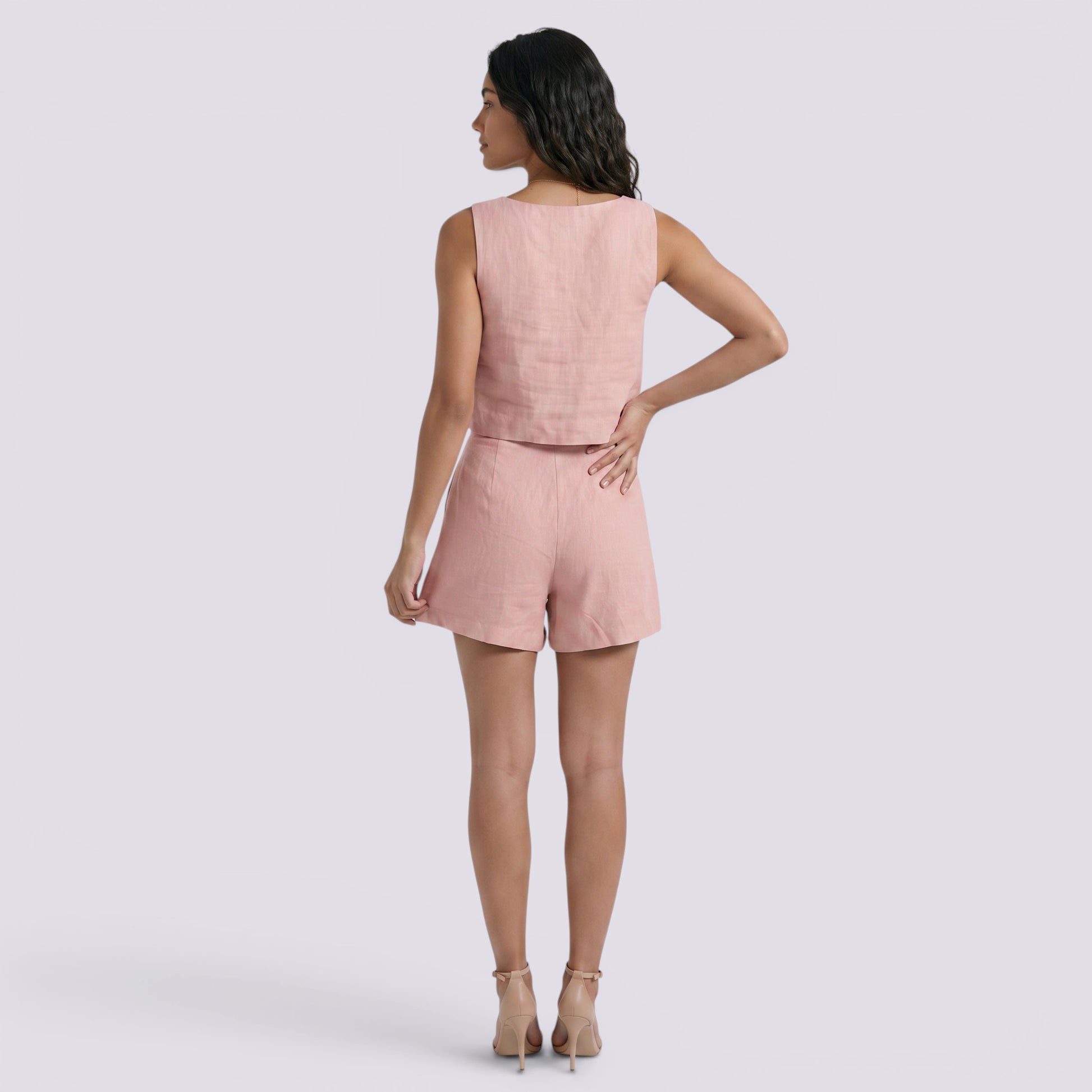 Conjunto Lino Mujer Verano Vacaciones