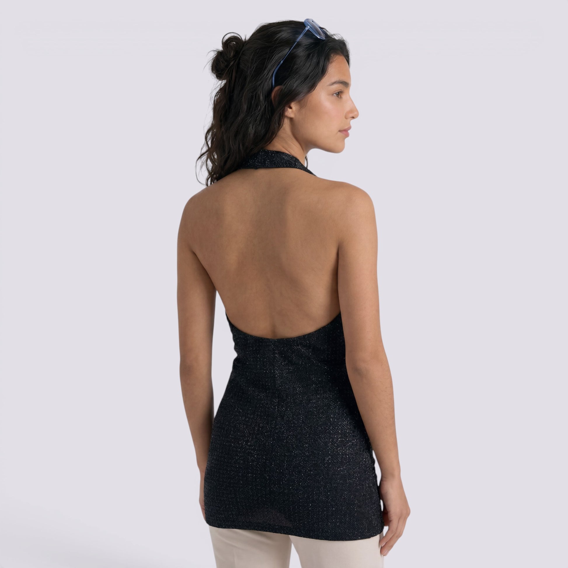 Vestido Corto Mujer Elegante Sofisticado