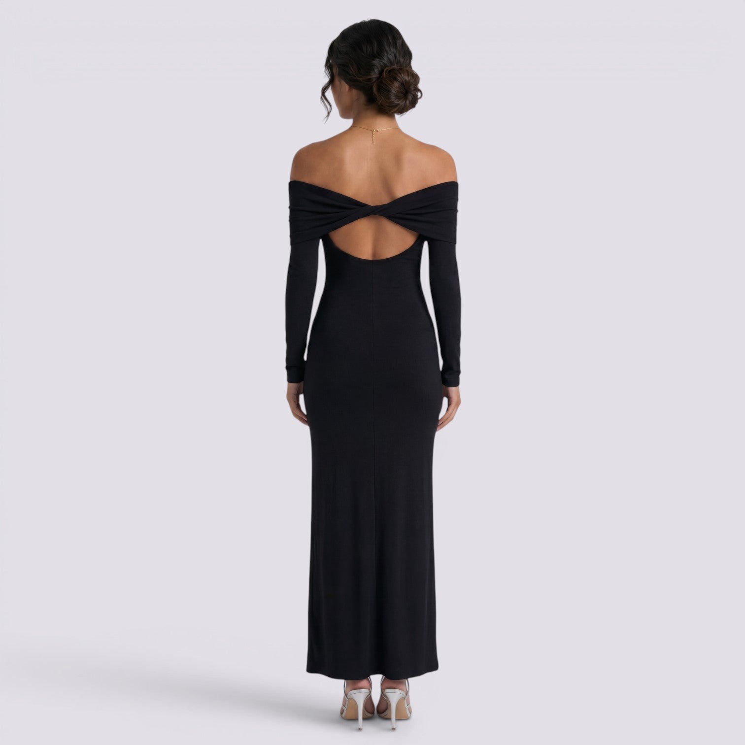 Vestido Midi Ajustado Mujer