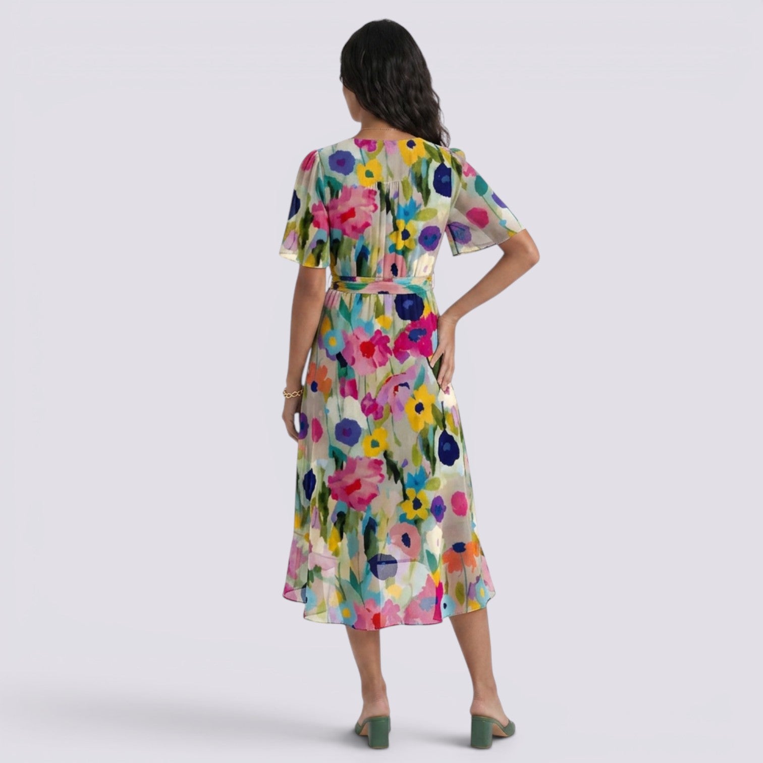 Vestido Casual Verano Mujer Floral