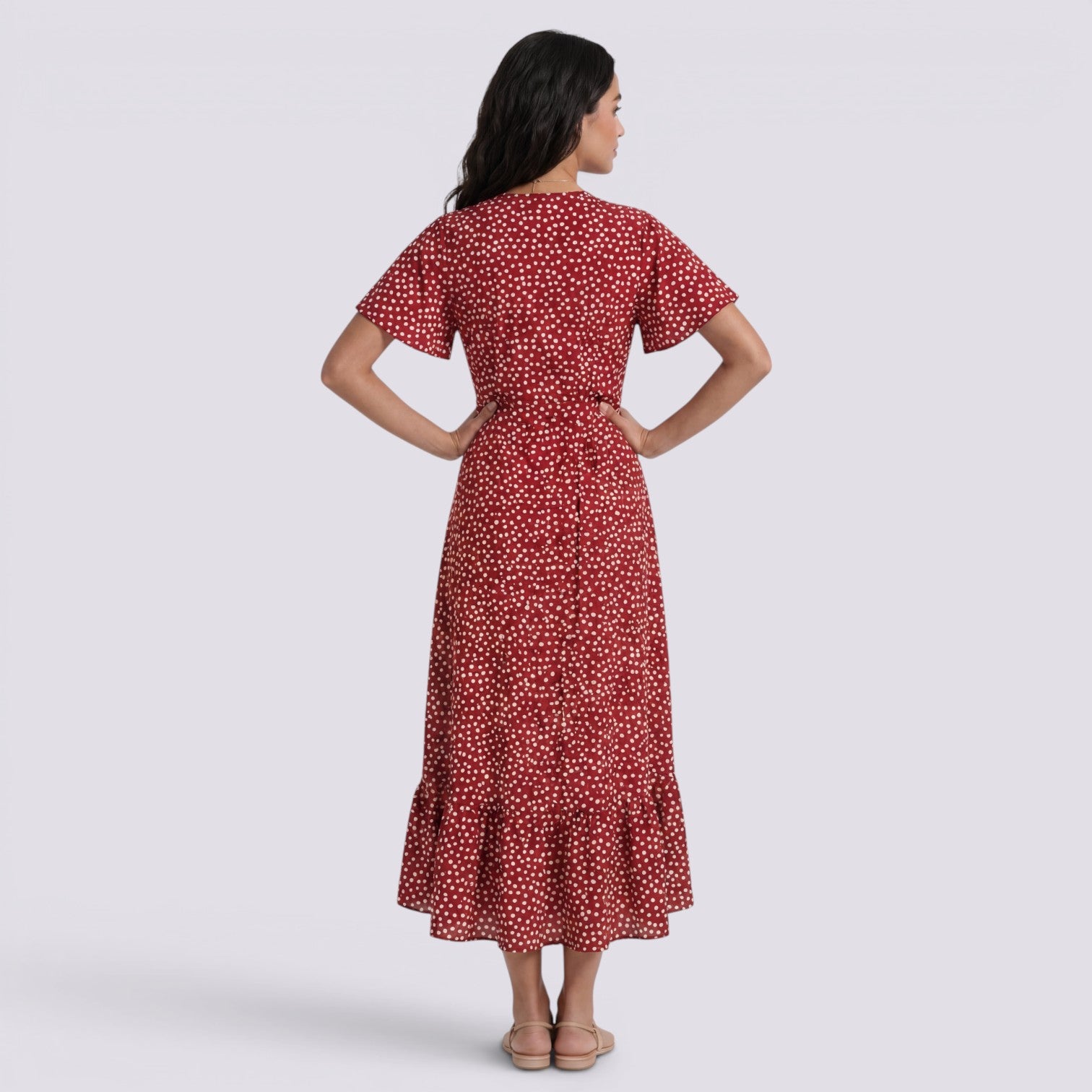 Vestido Largo Floral Mujer Verano