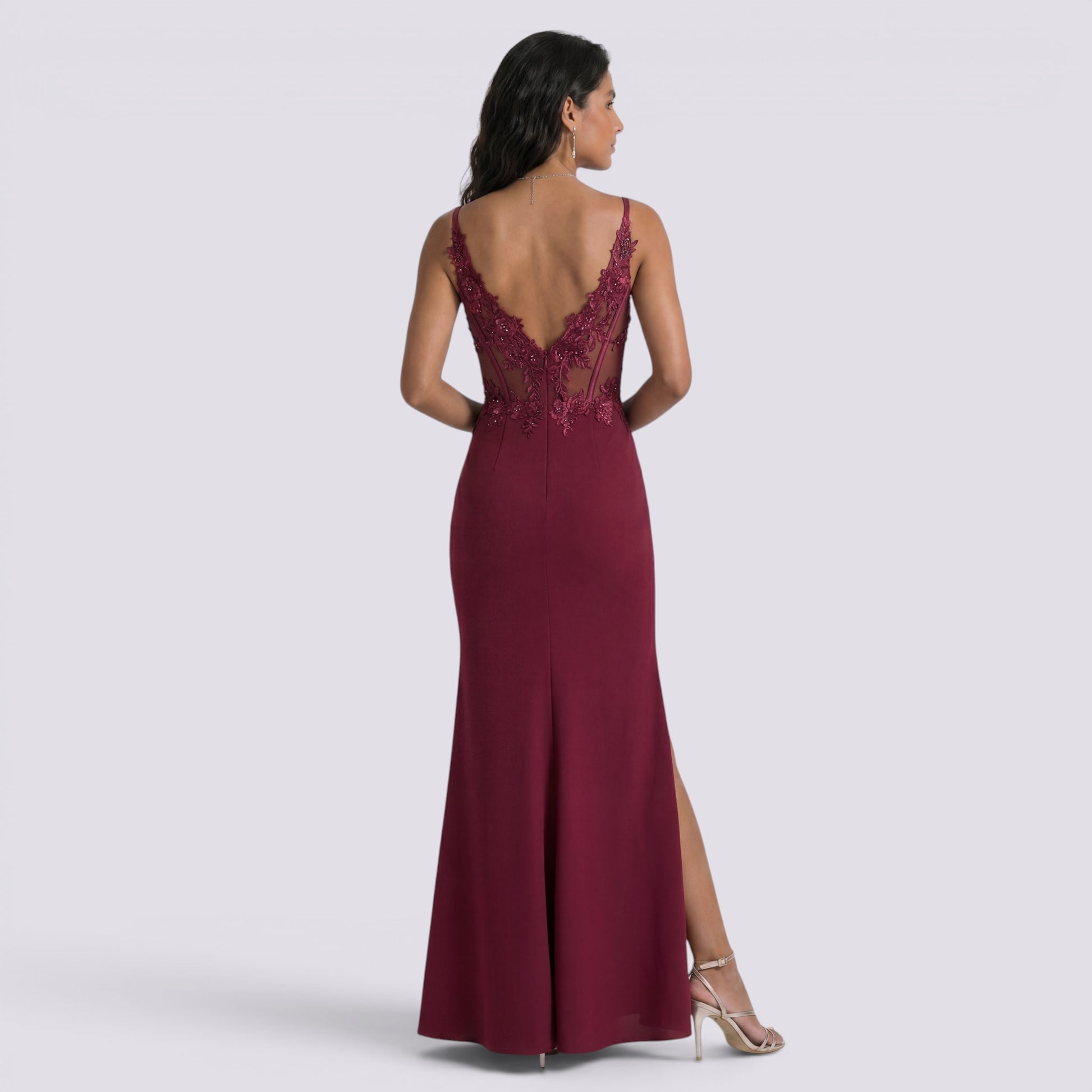 Vestido Largo De Fiesta Mujer