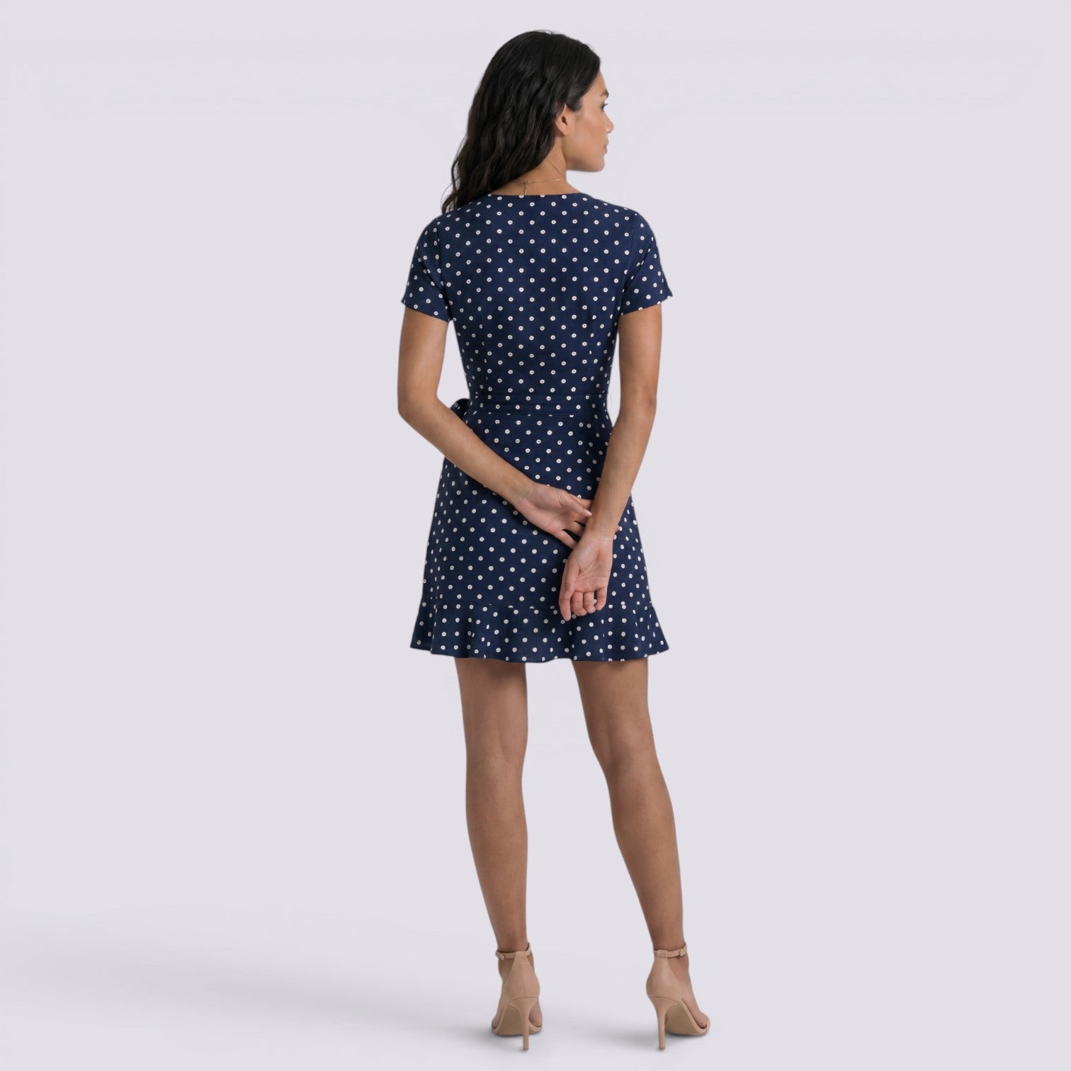 Vestido Corto Lunares Mujer