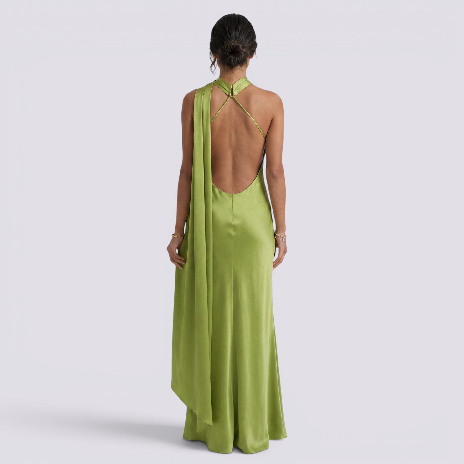 Vestido Largo Fiesta Mujer
