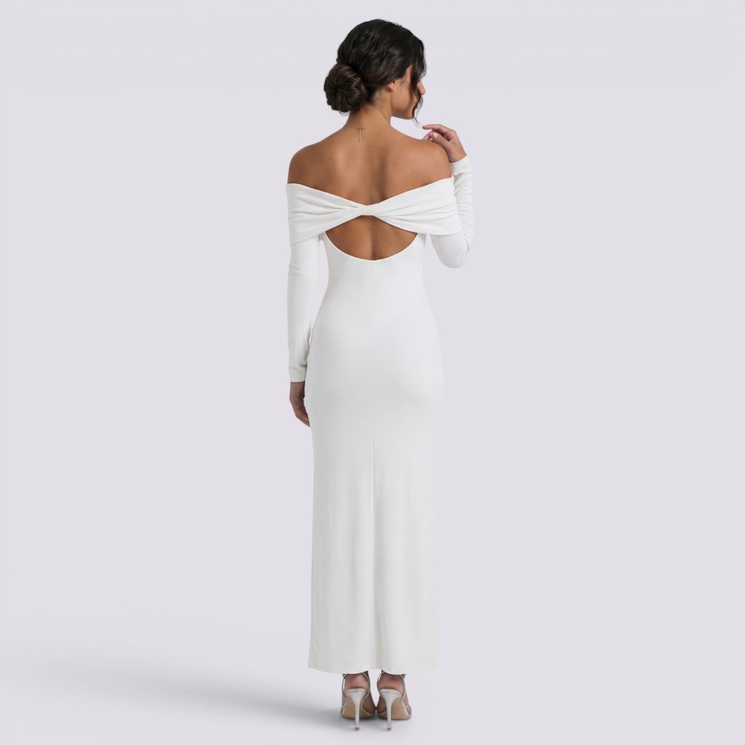 Vestido Midi Ajustado Mujer