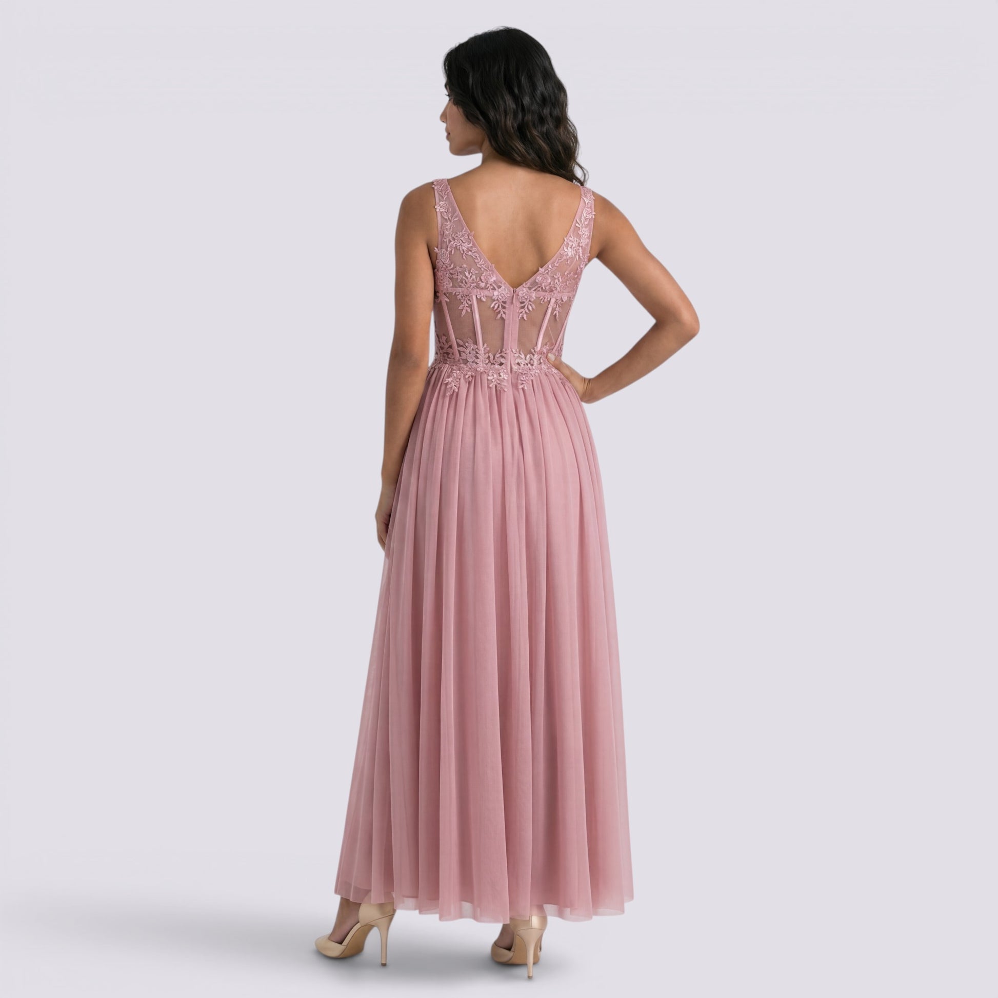 Vestido Largo De Fiesta Mujer