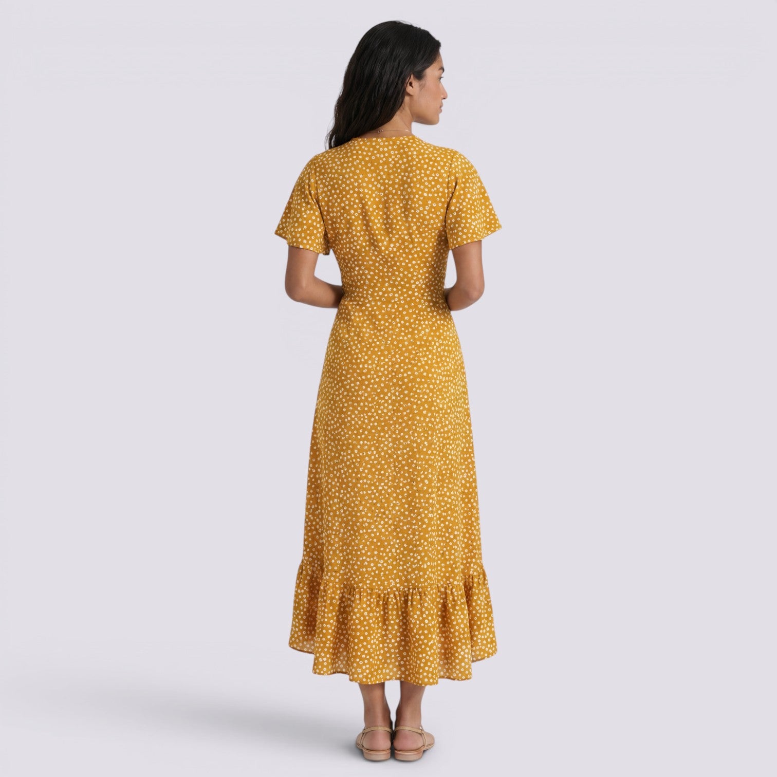 Vestido Largo Floral Mujer Verano