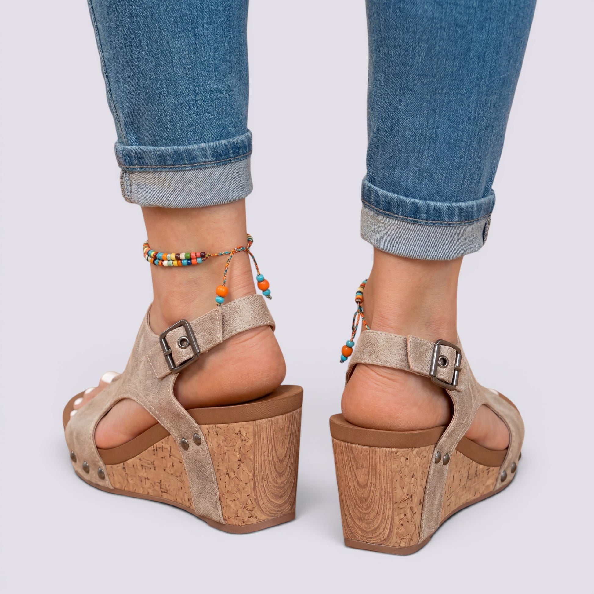 Sandalias Cuña Mujer Verano