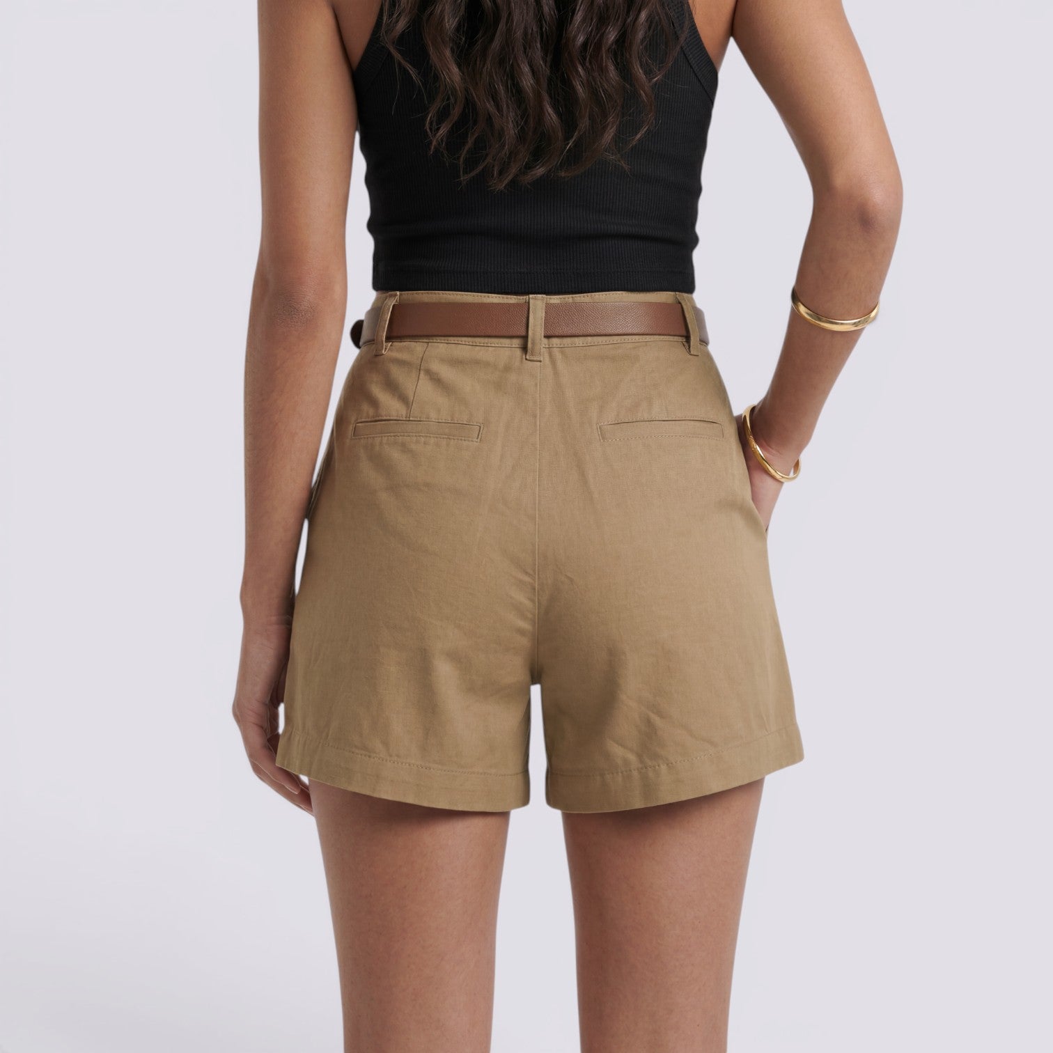 Pantalones Cortos Mujer Eleganta