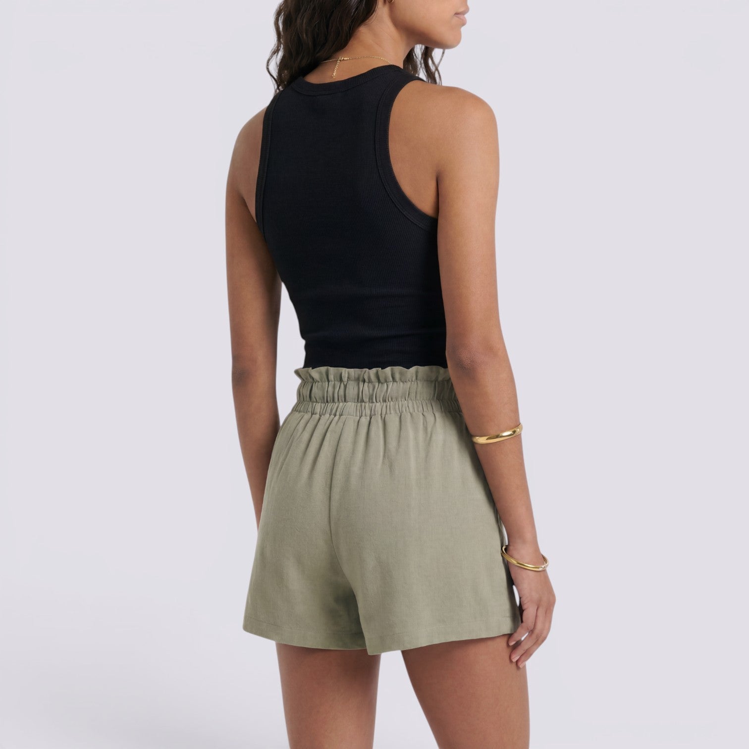 Pantalones Cortos Mujer Verano Cintura Elástica