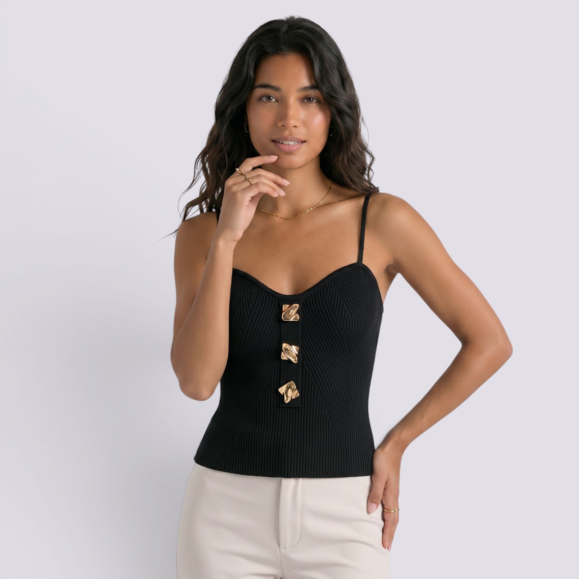 Top Mujer Tirantes Cruzados Verano