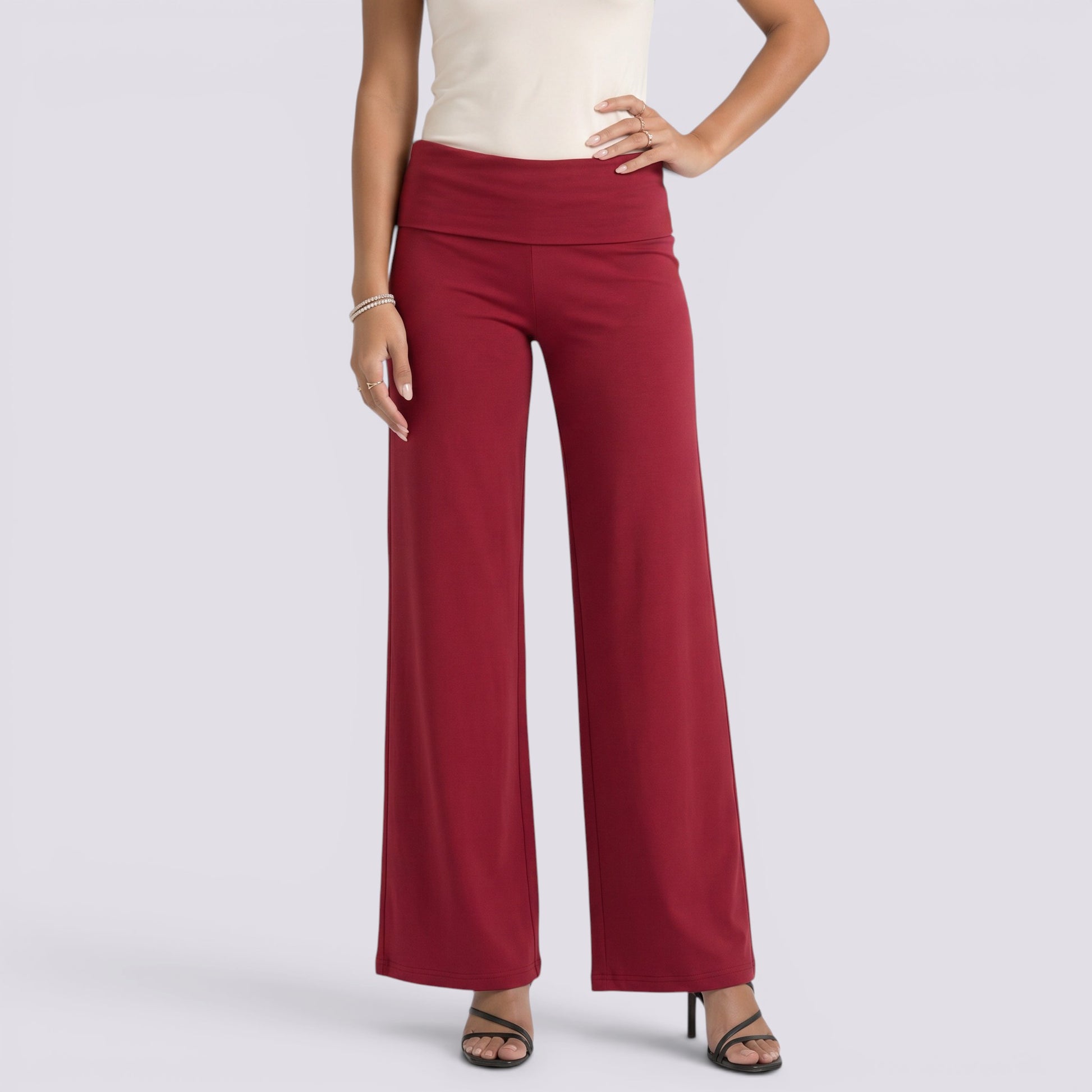 Pantalón Ancho Mujer Casual