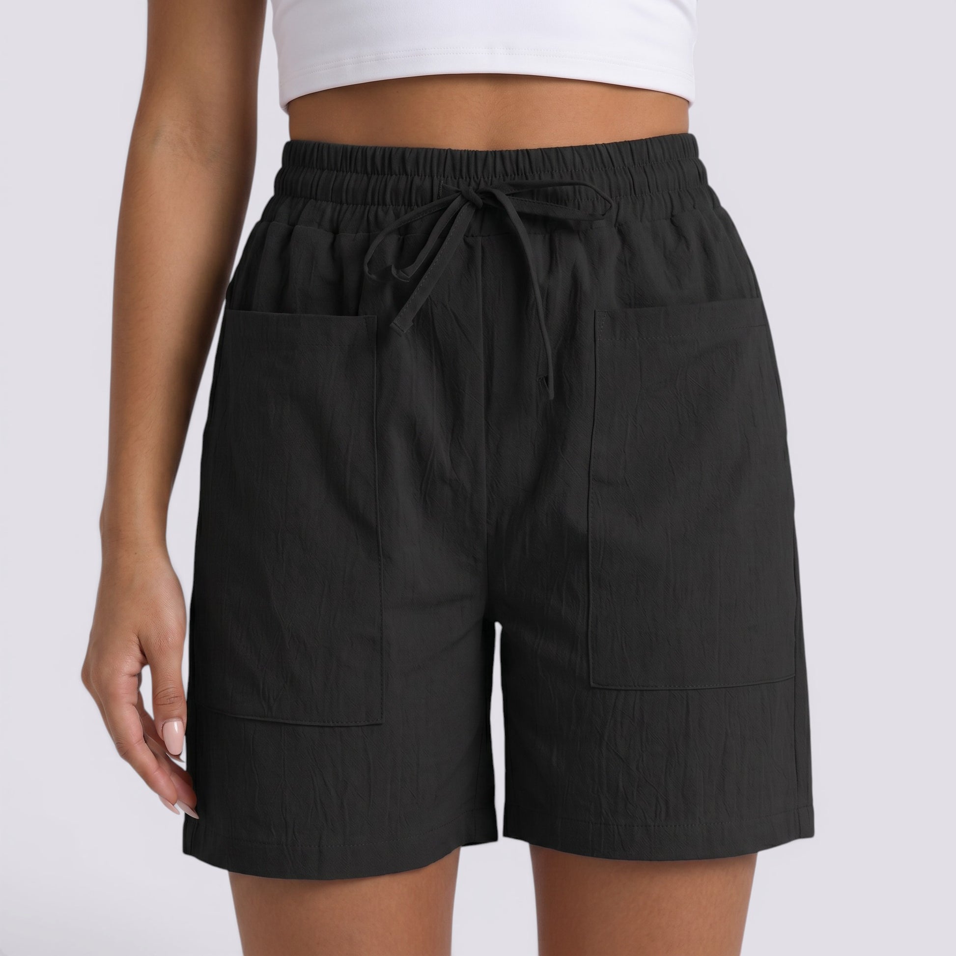 Pantalones Cortos Mujer Verano Lino