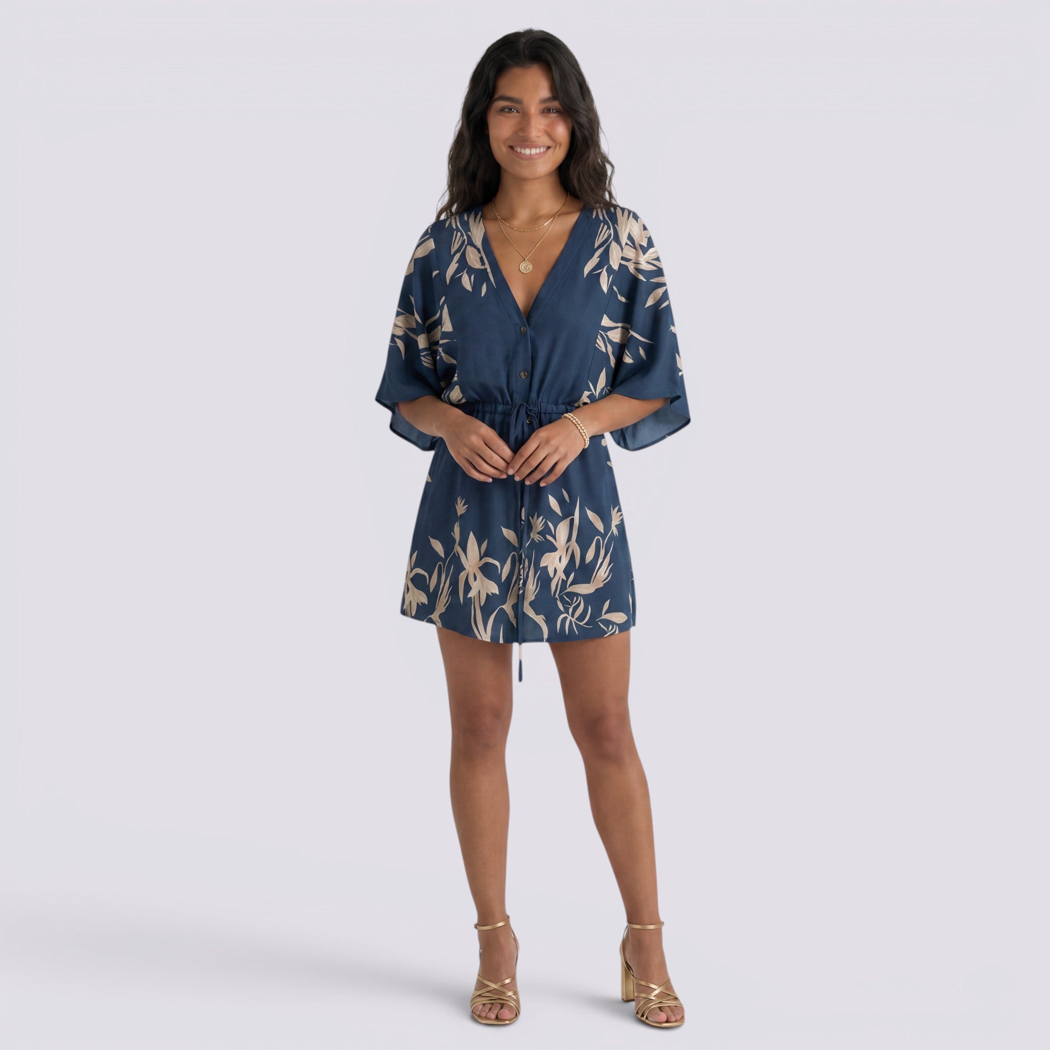 Vestido Floral Mujer Verano