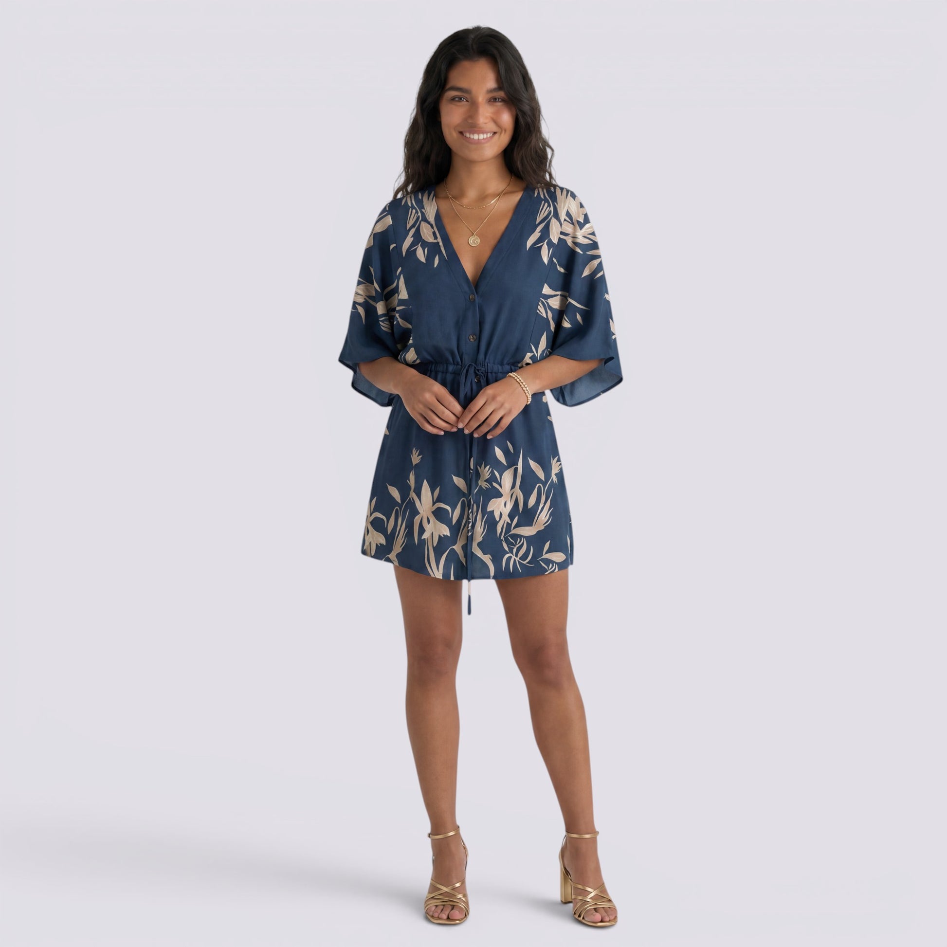 Vestido Floral Mujer Verano