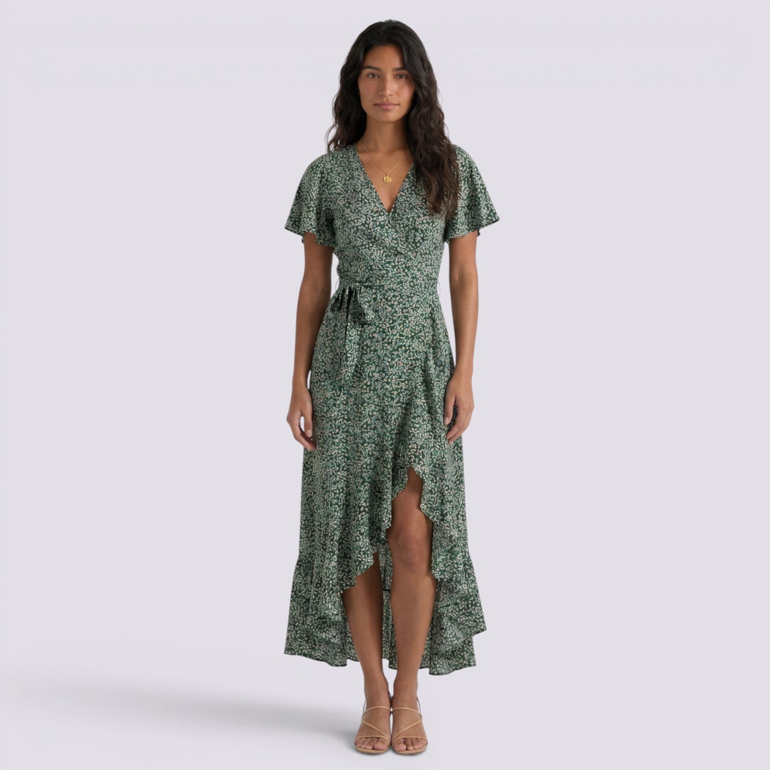 Vestido Largo Floral Mujer Verano