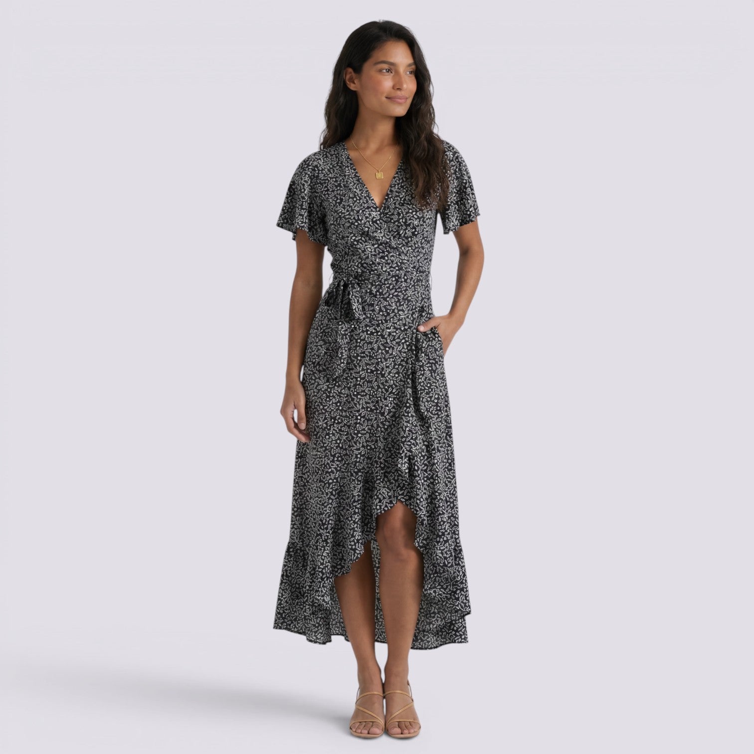 Vestido Largo Floral Mujer Verano