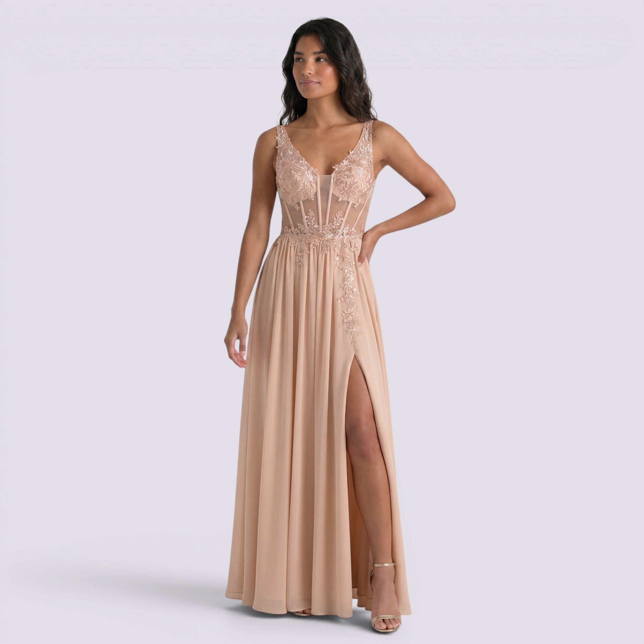 Vestido Largo De Fiesta Mujer