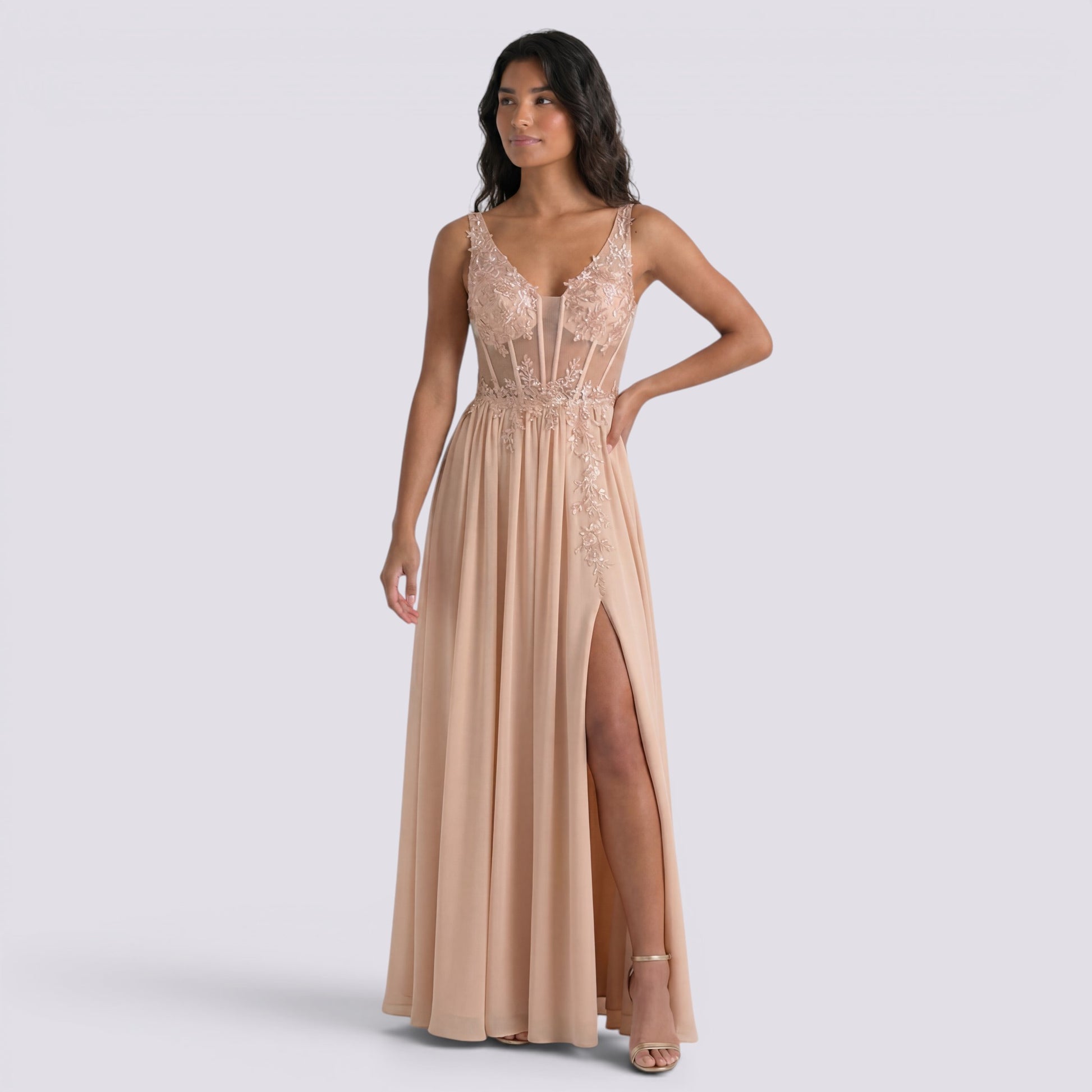 Vestido Largo De Fiesta Mujer