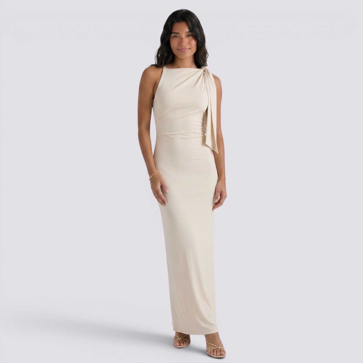 Vestido Largo Mujer Sin Mangas