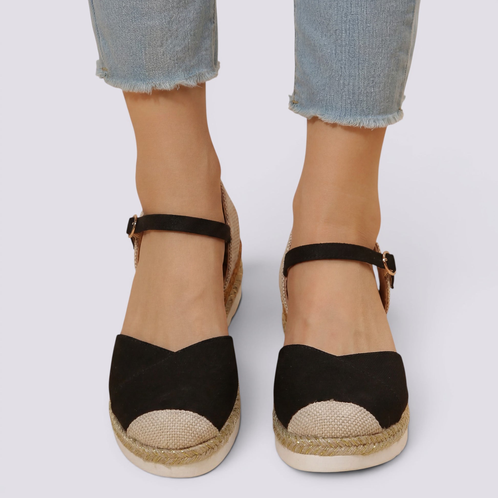 Sandalias Cuña Mujer Cerradas