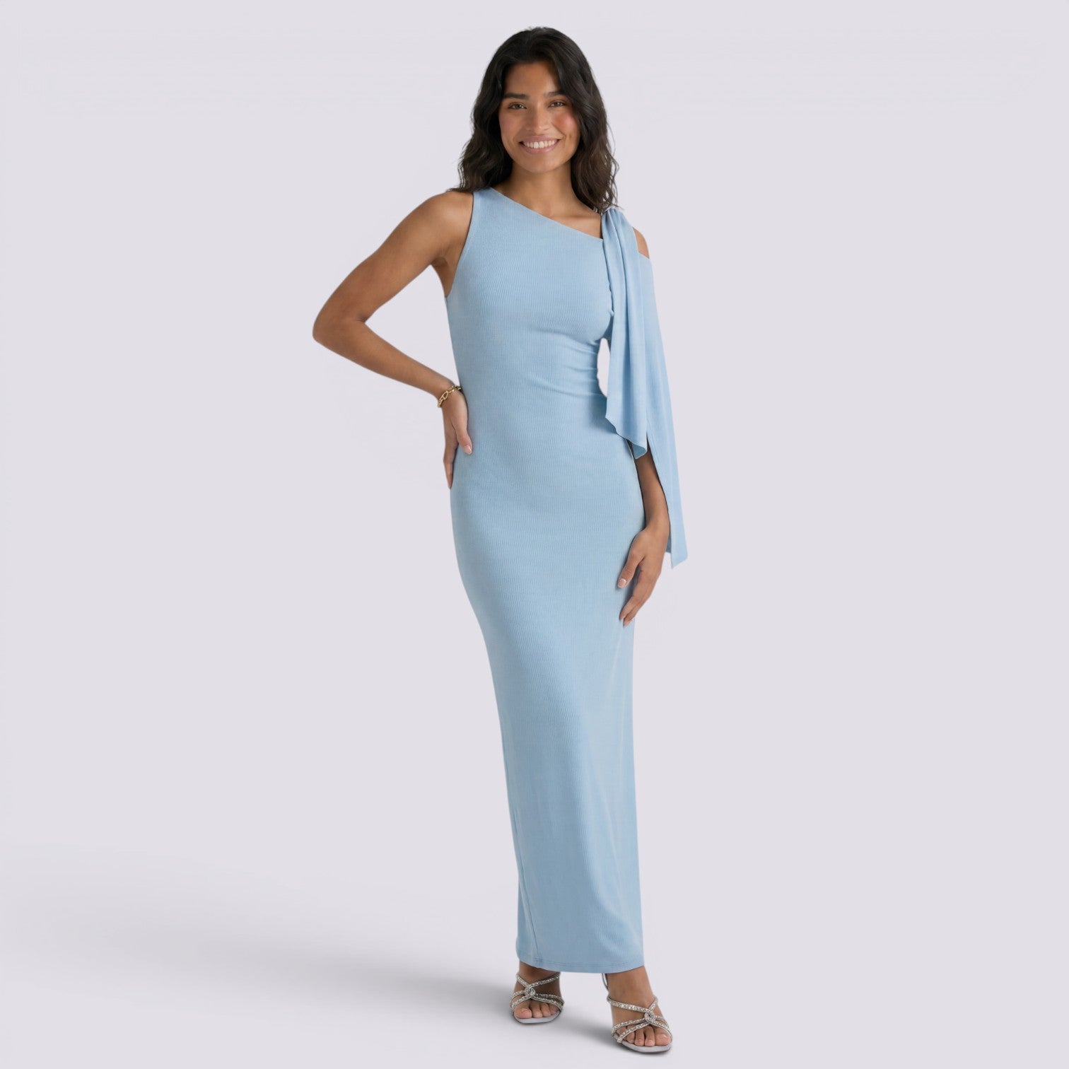 Vestido Largo Mujer Sin Mangas
