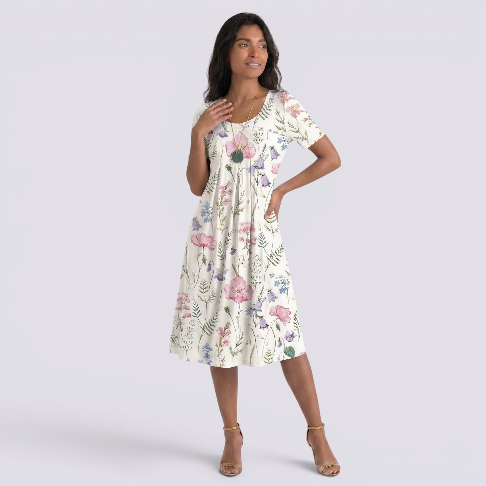 Vestido Elegante Mujer Verano