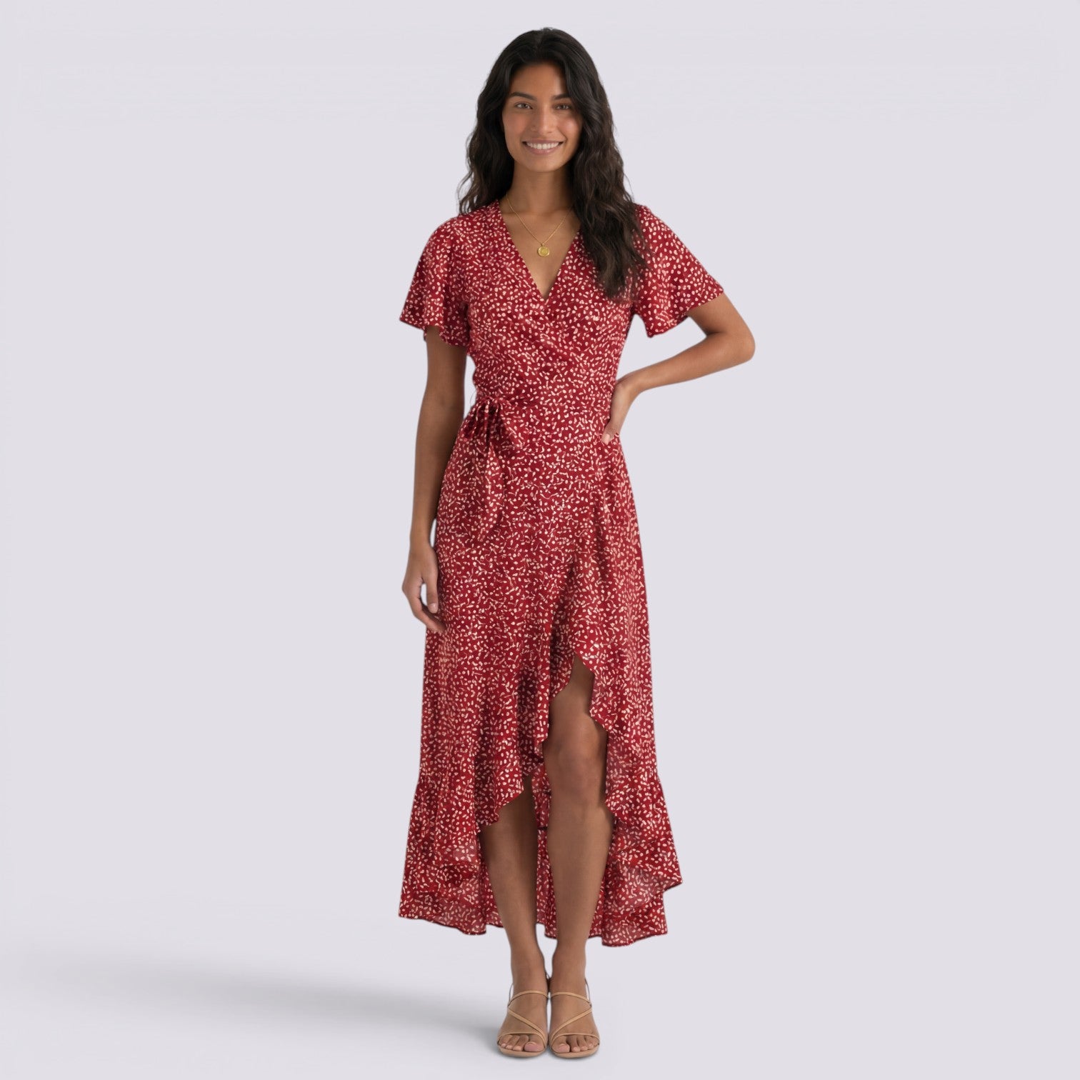 Vestido Largo Floral Mujer Verano