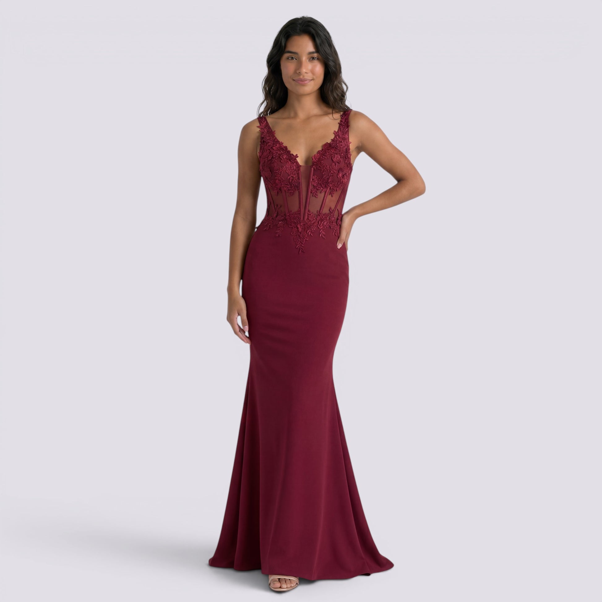 Vestido Largo De Fiesta Mujer