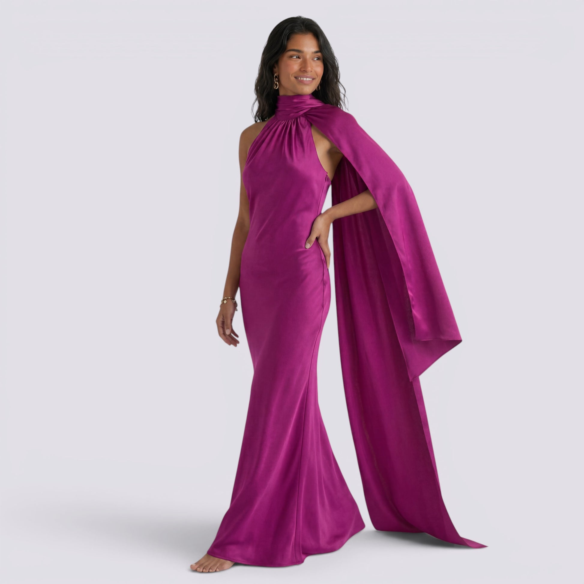 Vestido Largo Fiesta Mujer