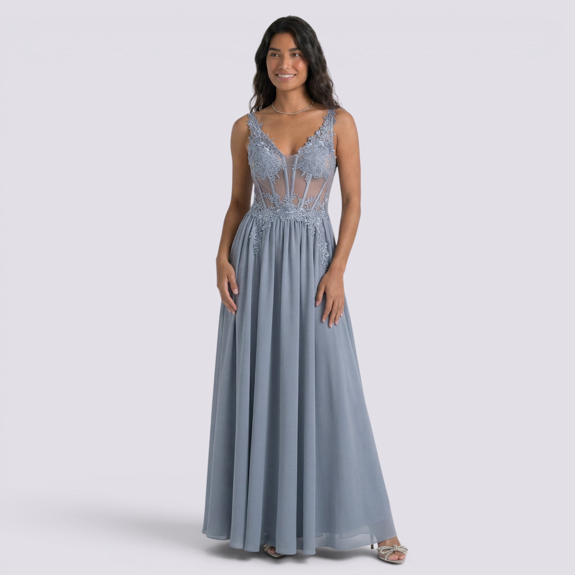 Vestido Largo De Fiesta Mujer
