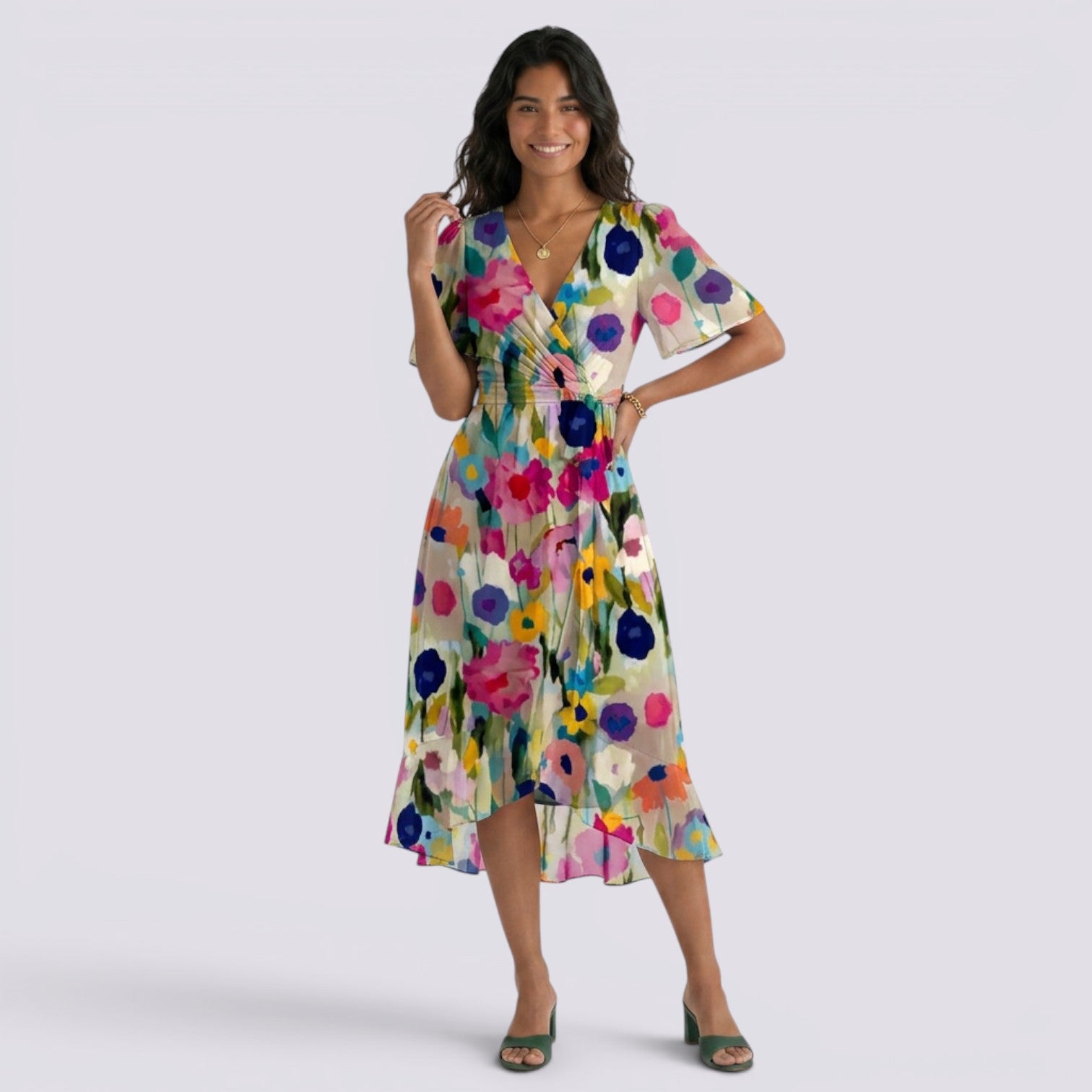 Vestido Casual Verano Mujer Floral
