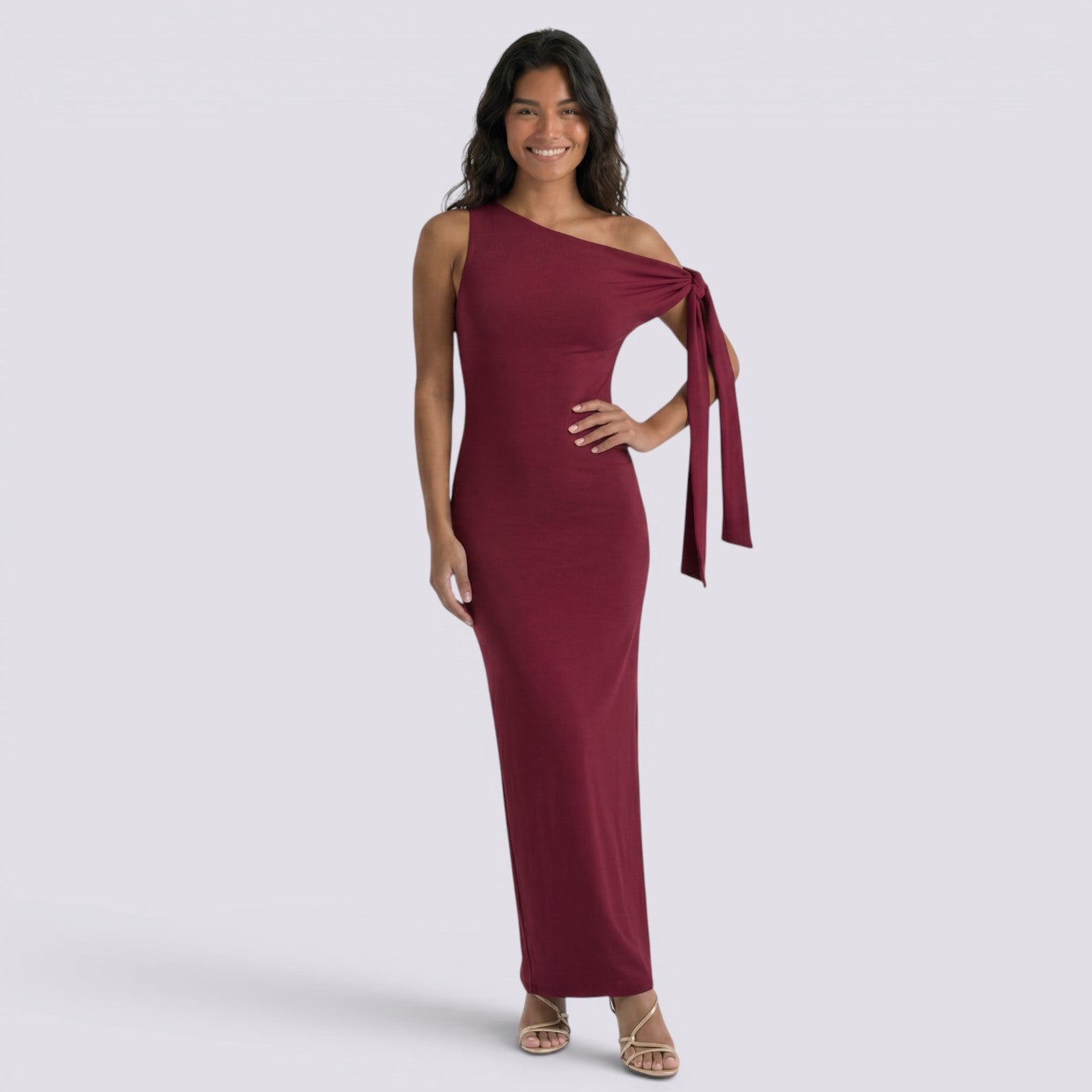 Vestido Largo Mujer Sin Mangas
