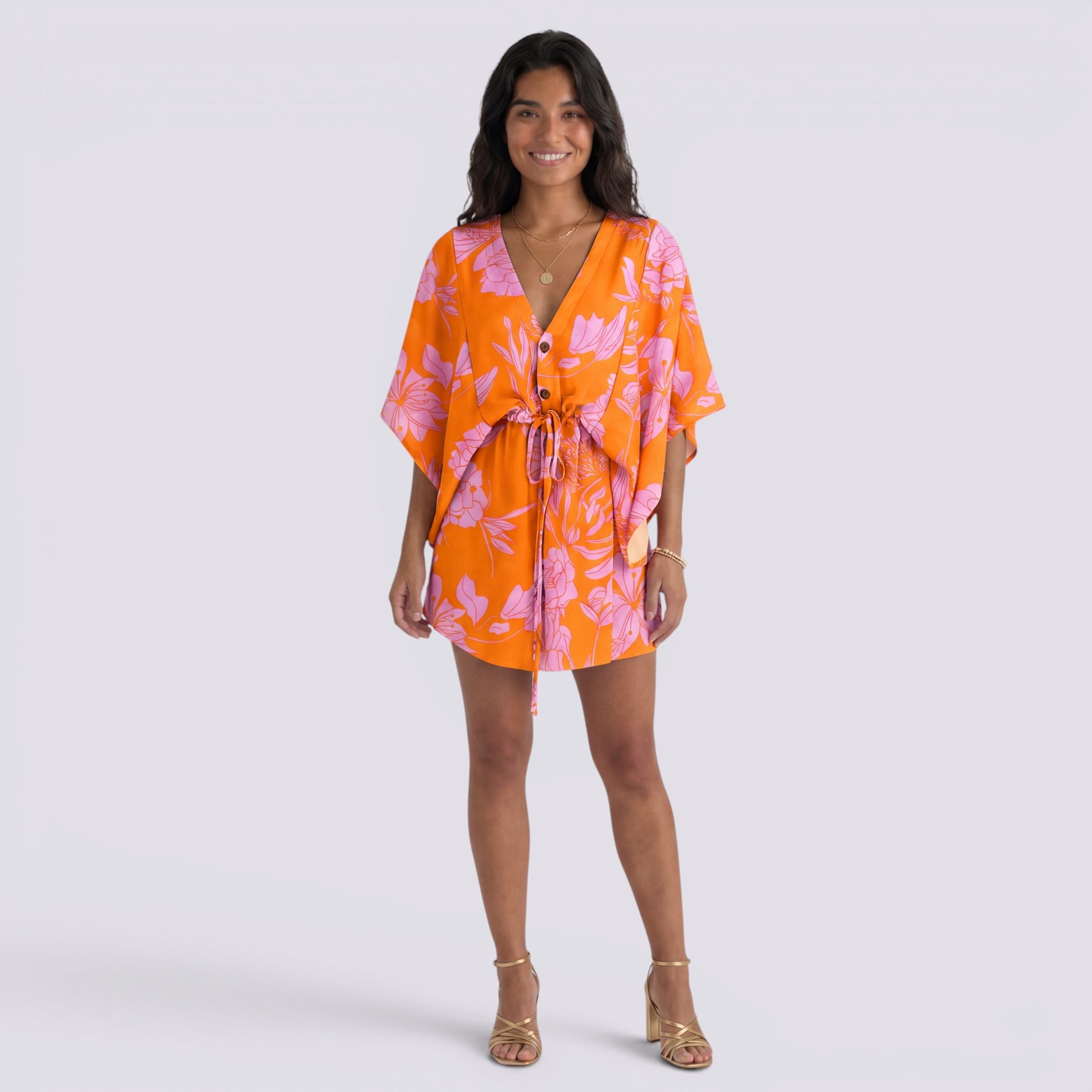 Vestido Floral Mujer Verano