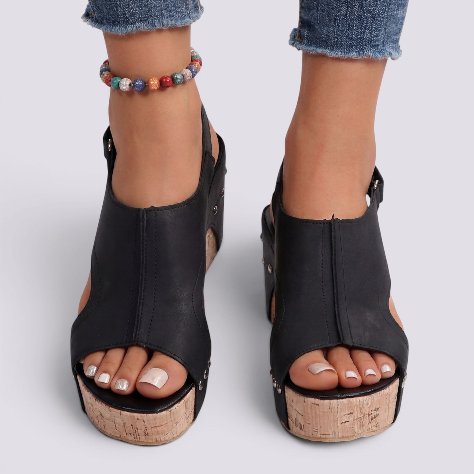 Sandalias Cuña Mujer Verano