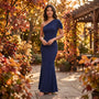 Vestido Largo Mujer Escote Asimetrico - Lifestyle