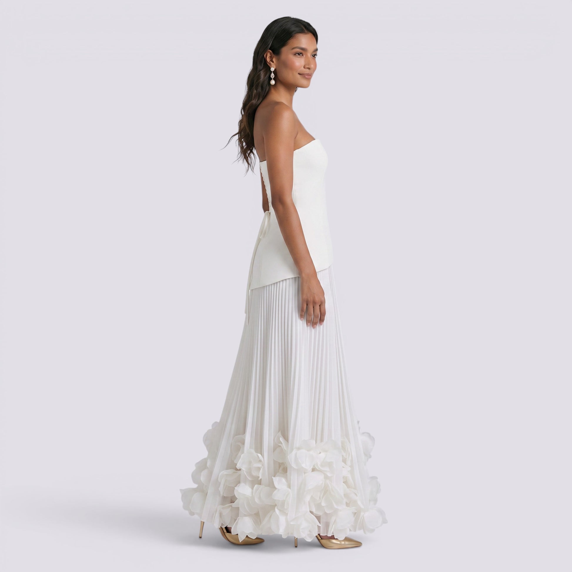 Vestido Largo Fiesta Mujer Elegante