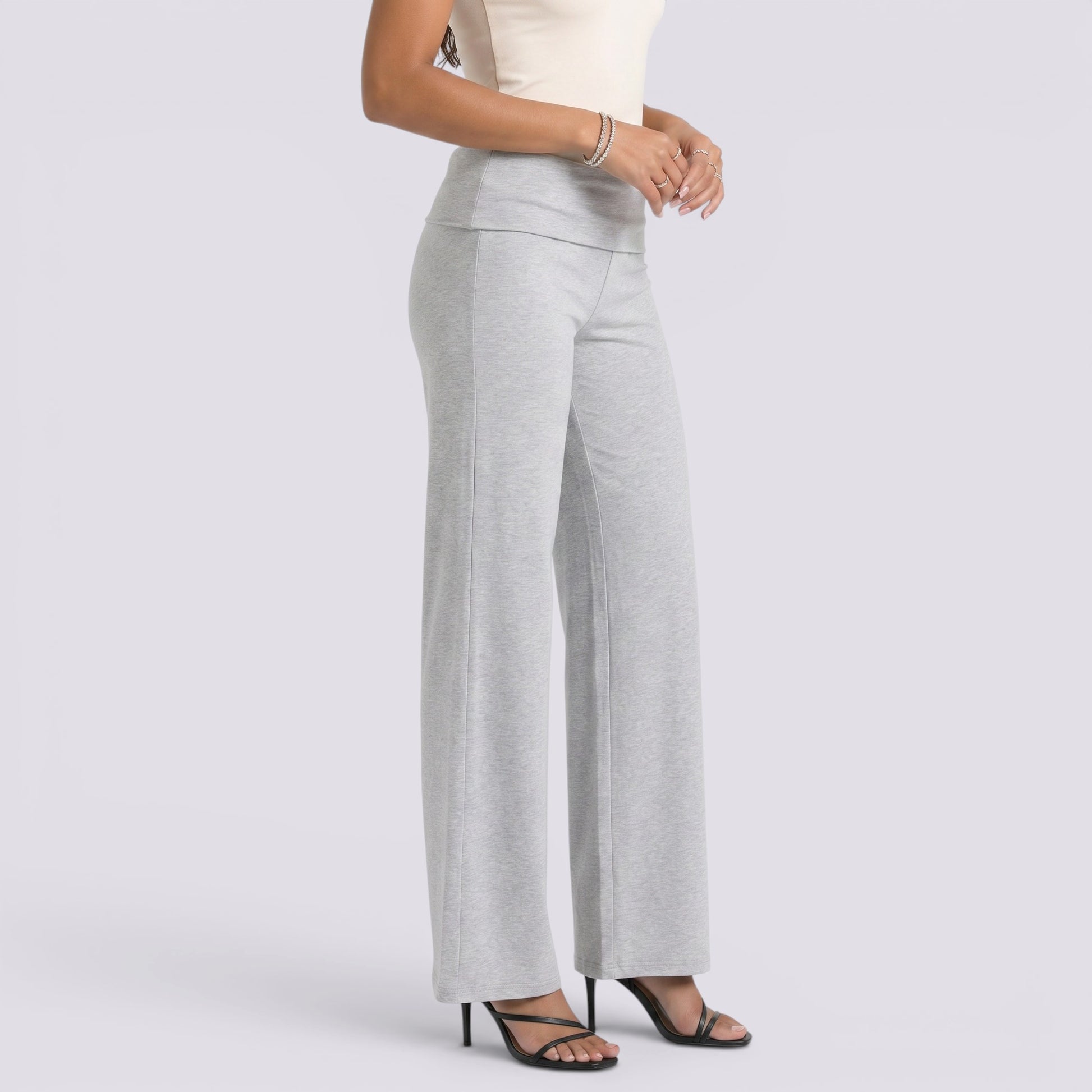 Pantalón Ancho Mujer Casual