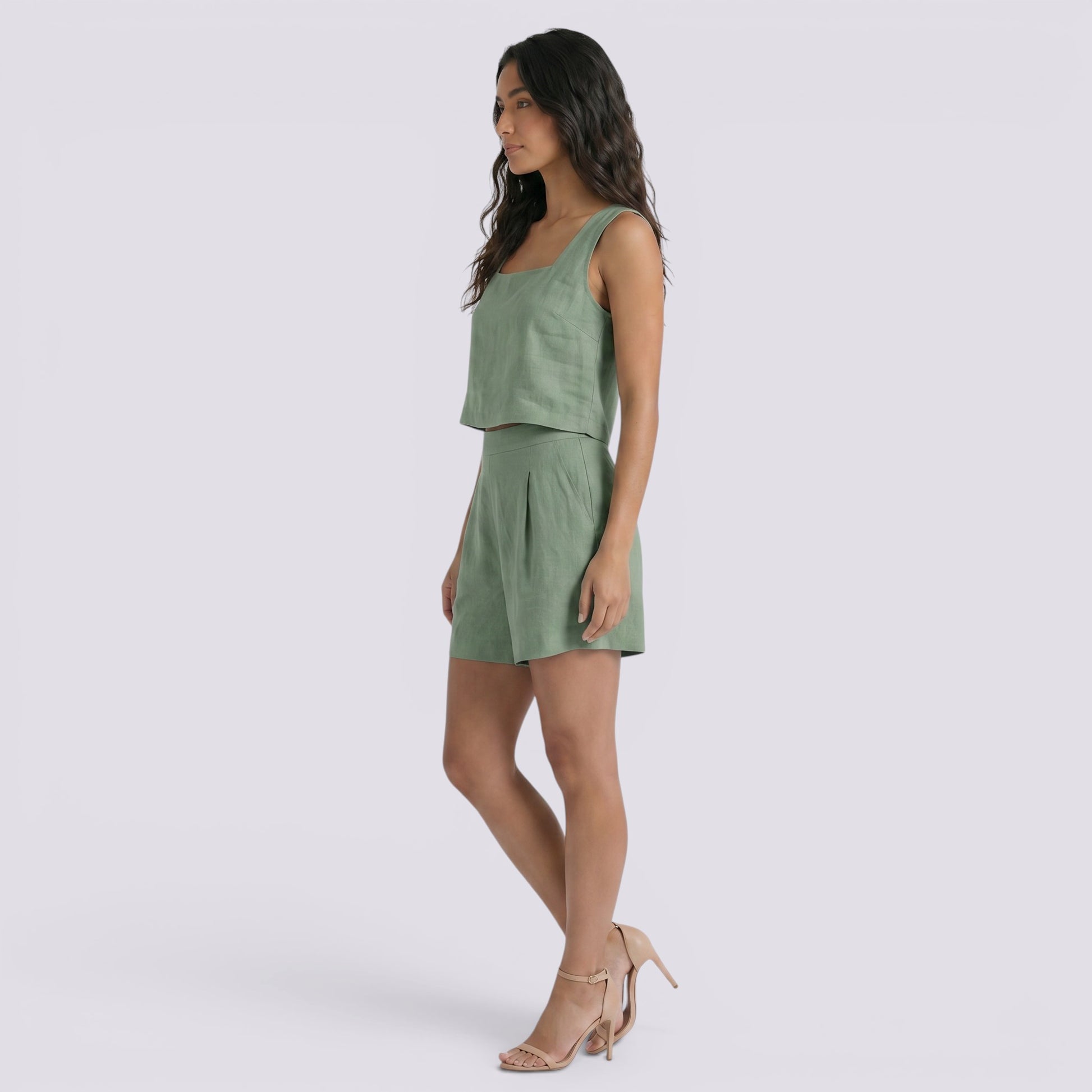 Conjunto Lino Mujer Verano Vacaciones