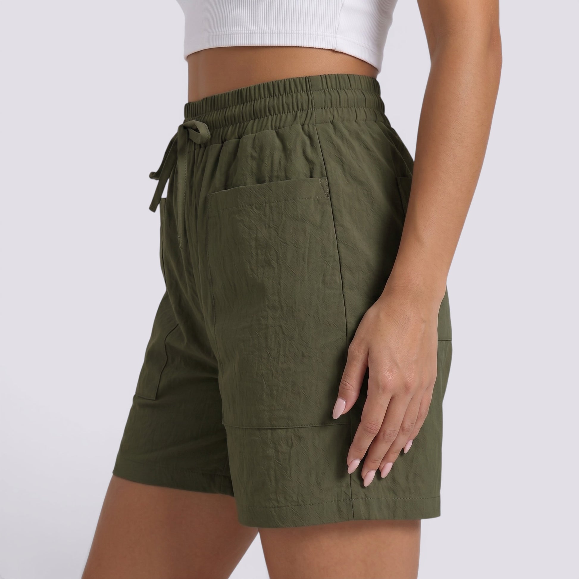 Pantalones Cortos Mujer Verano Lino