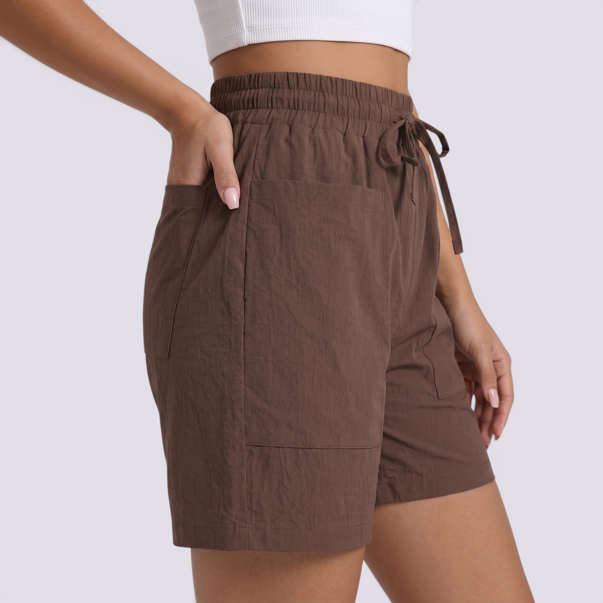 Pantalones Cortos Mujer Verano Lino